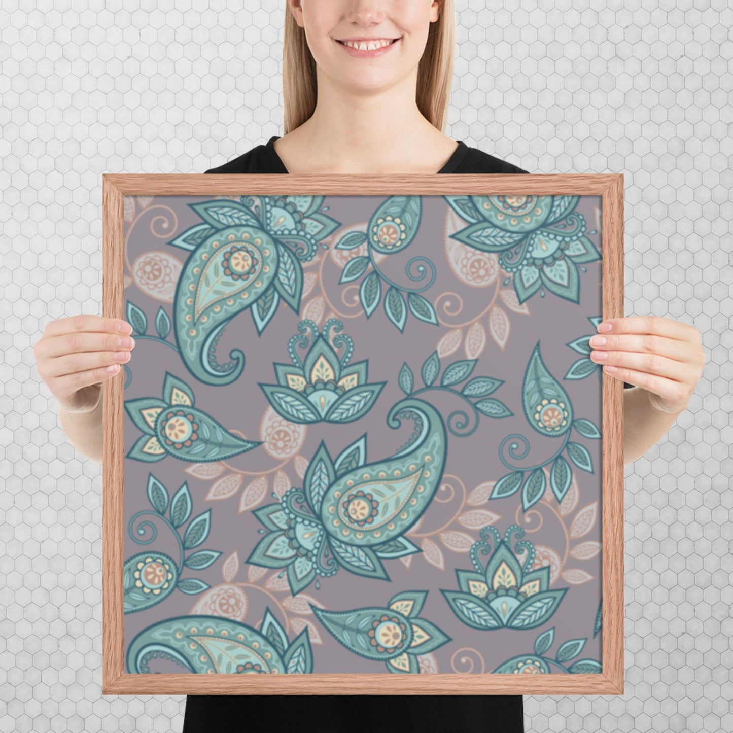 Pattern Art Framed Poster 18