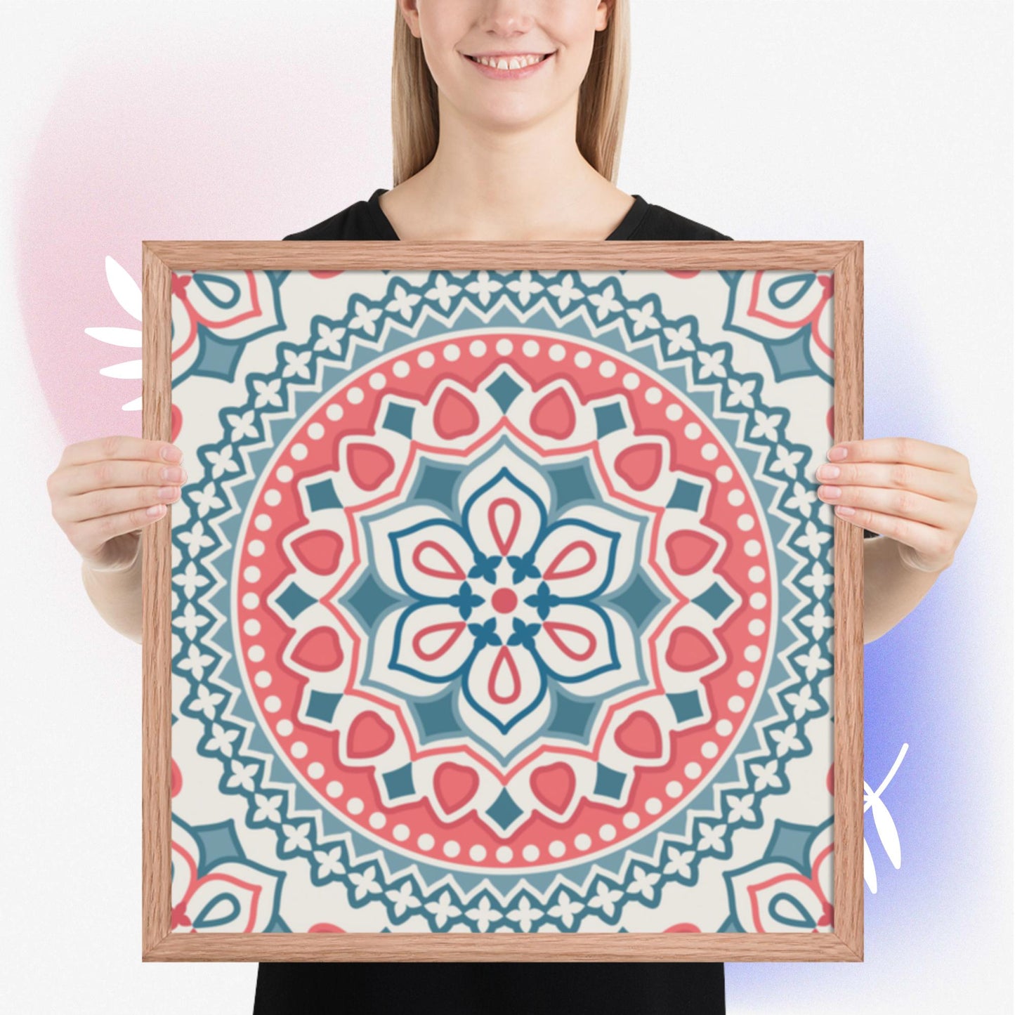 Pattern Art Framed Poster 34