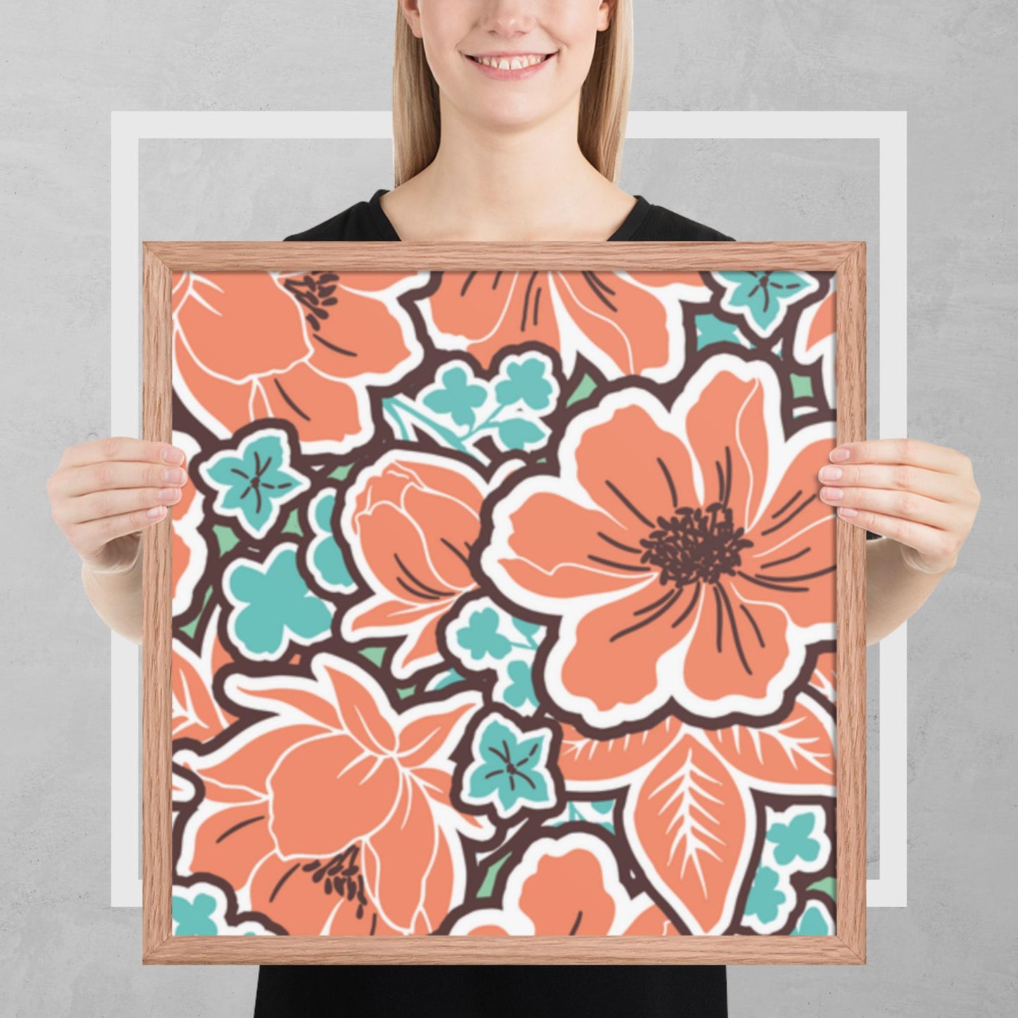 Pattern Art Framed Poster 37
