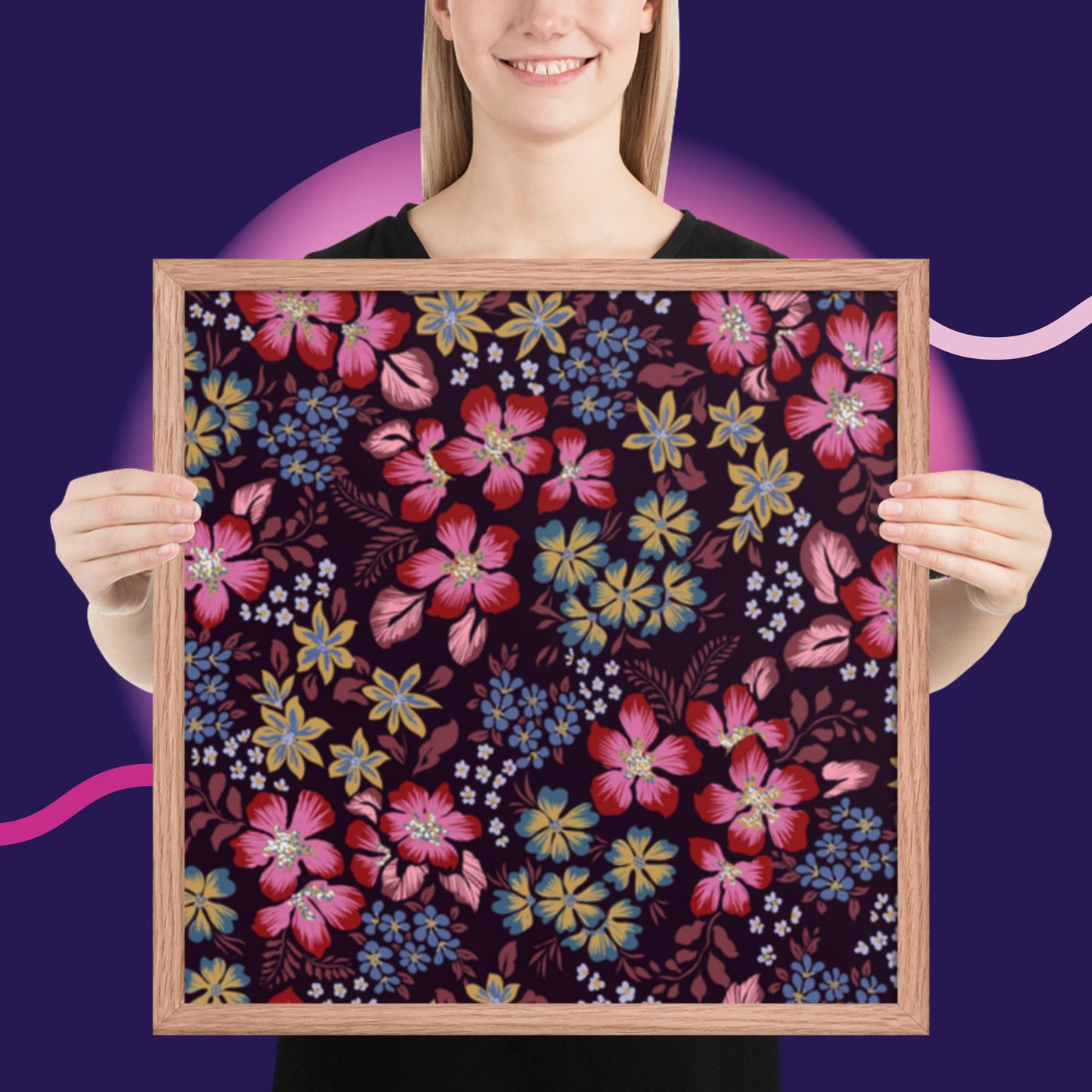 Pattern Art Framed Poster 39