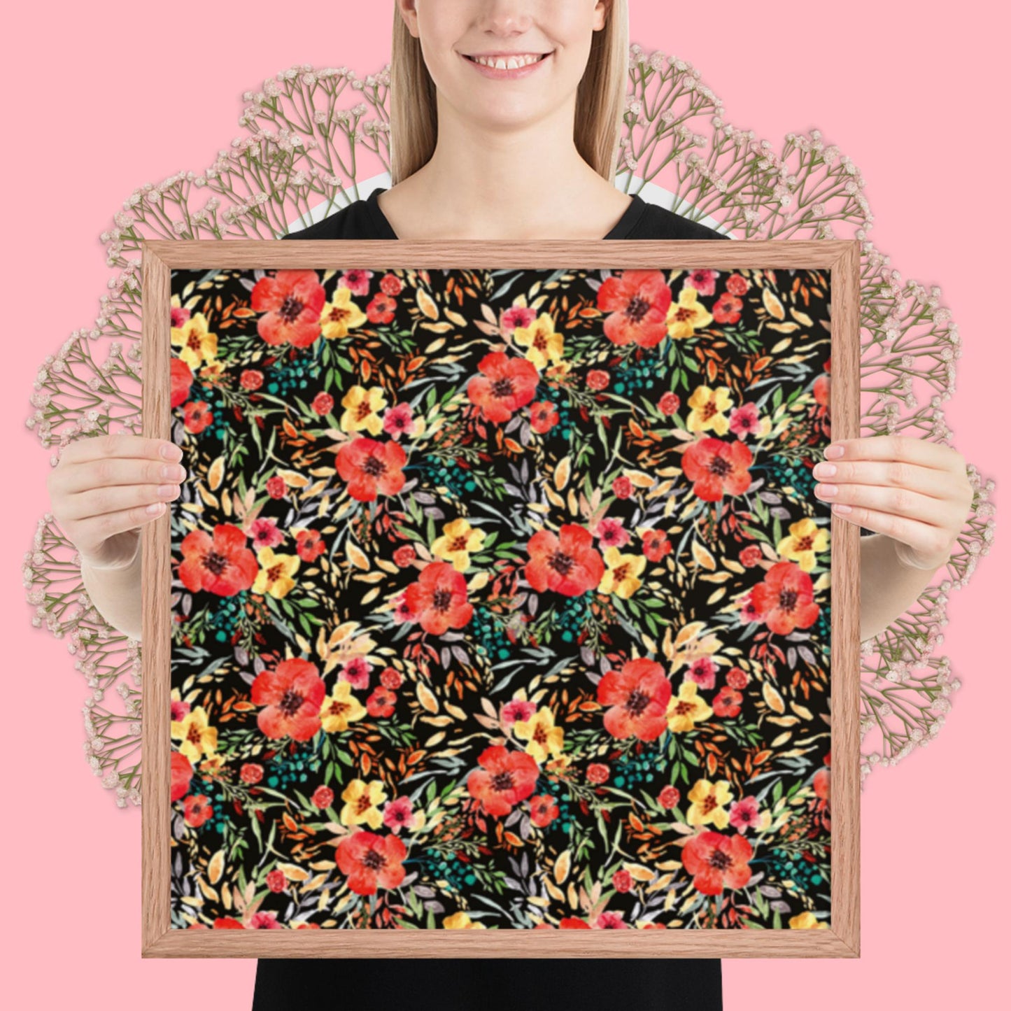 Pattern Art Framed Poster 44