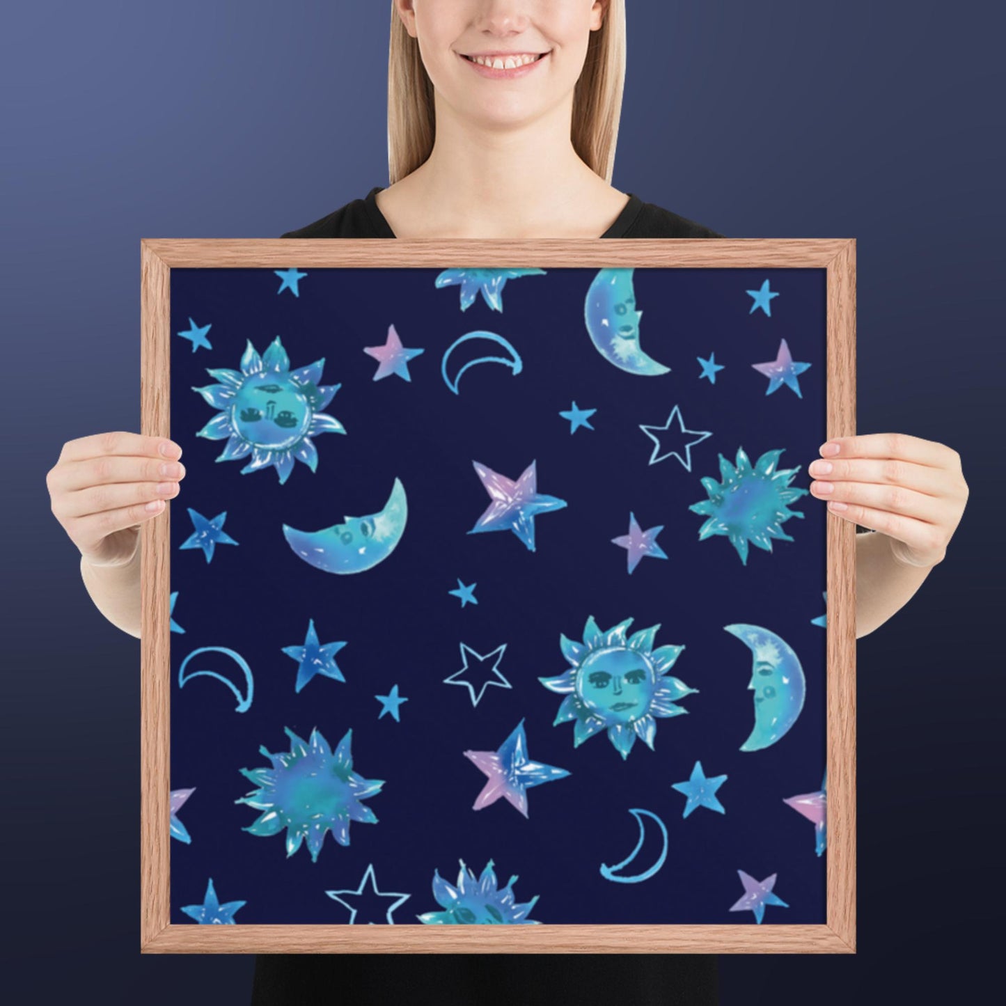 Pattern Art Framed Poster 48