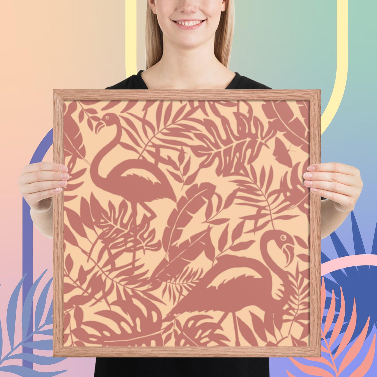 Pattern Art Framed Poster 54