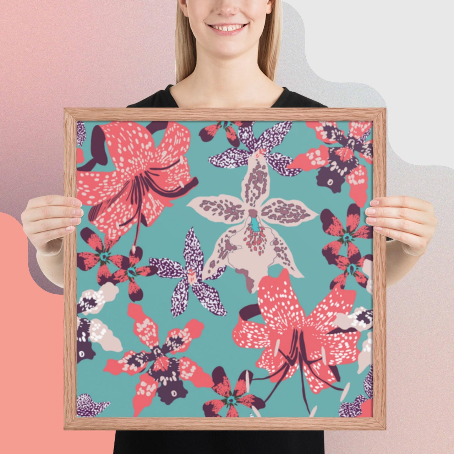 Pattern Art Framed Poster 60