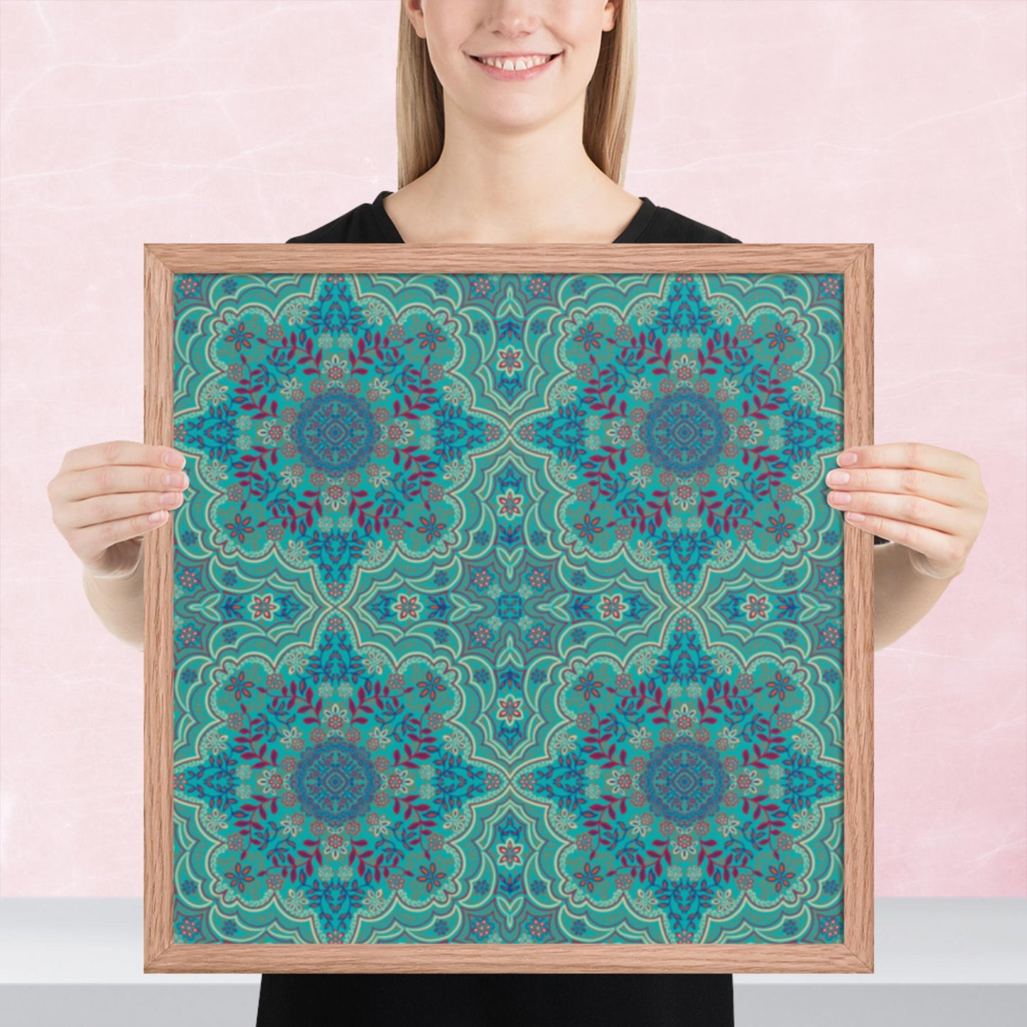 Pattern Art Framed Poster 64