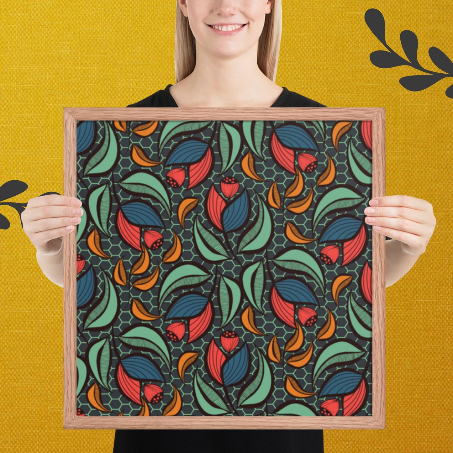 Pattern Art Framed Poster 65