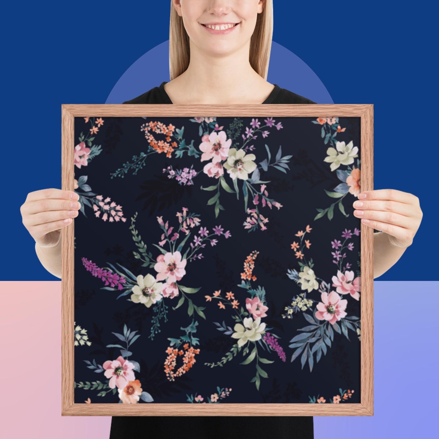 Pattern Art Framed Poster 100