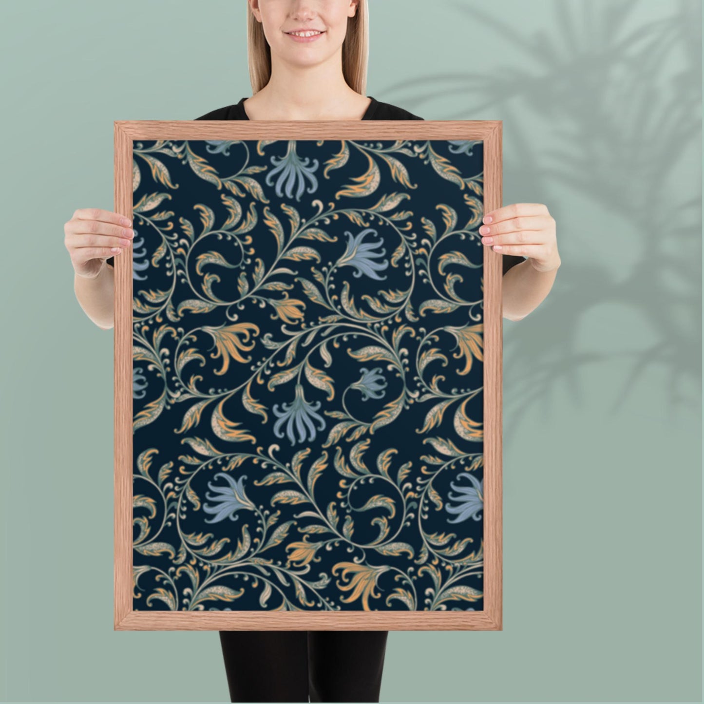 Pattern Art Framed Poster 17