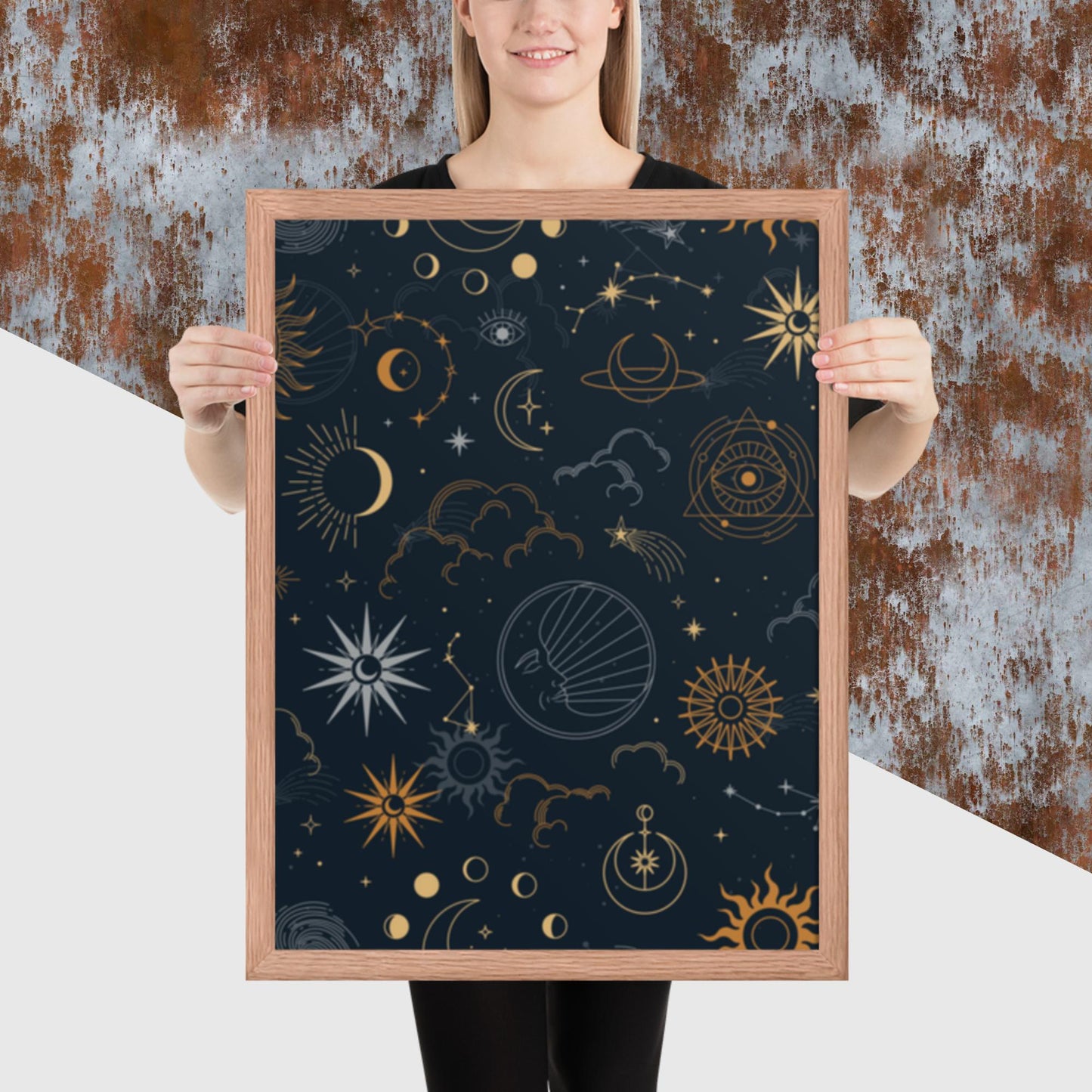 Pattern Art Framed Poster 19