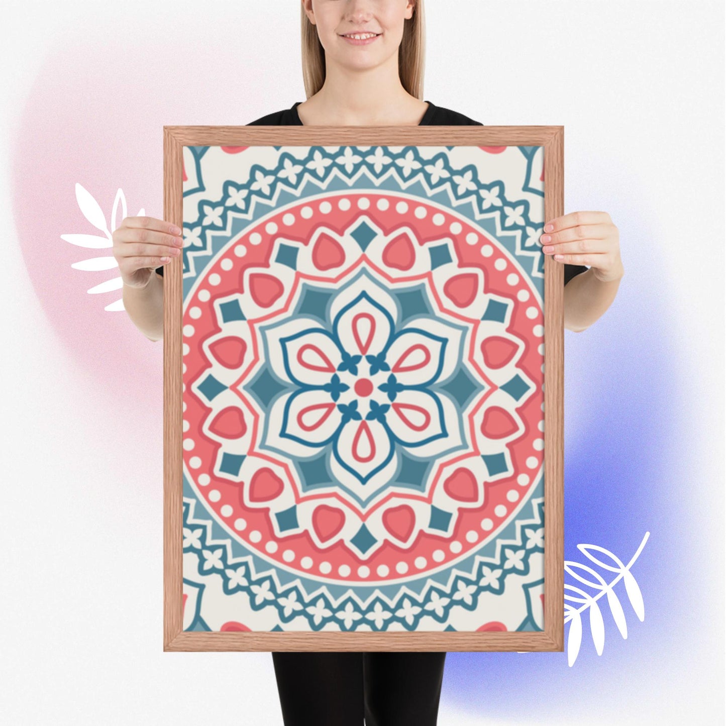 Pattern Art Framed Poster 34