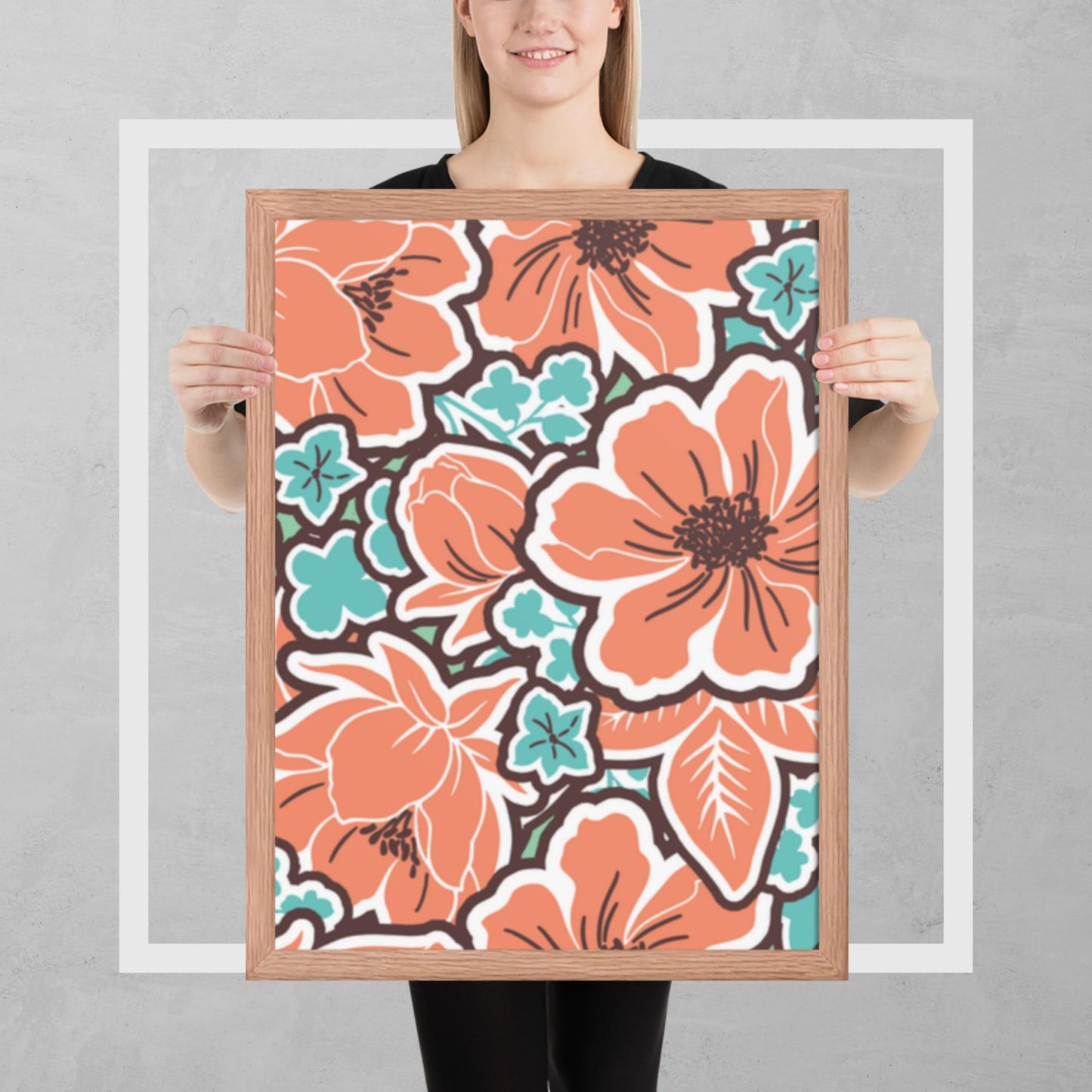 Pattern Art Framed Poster 37