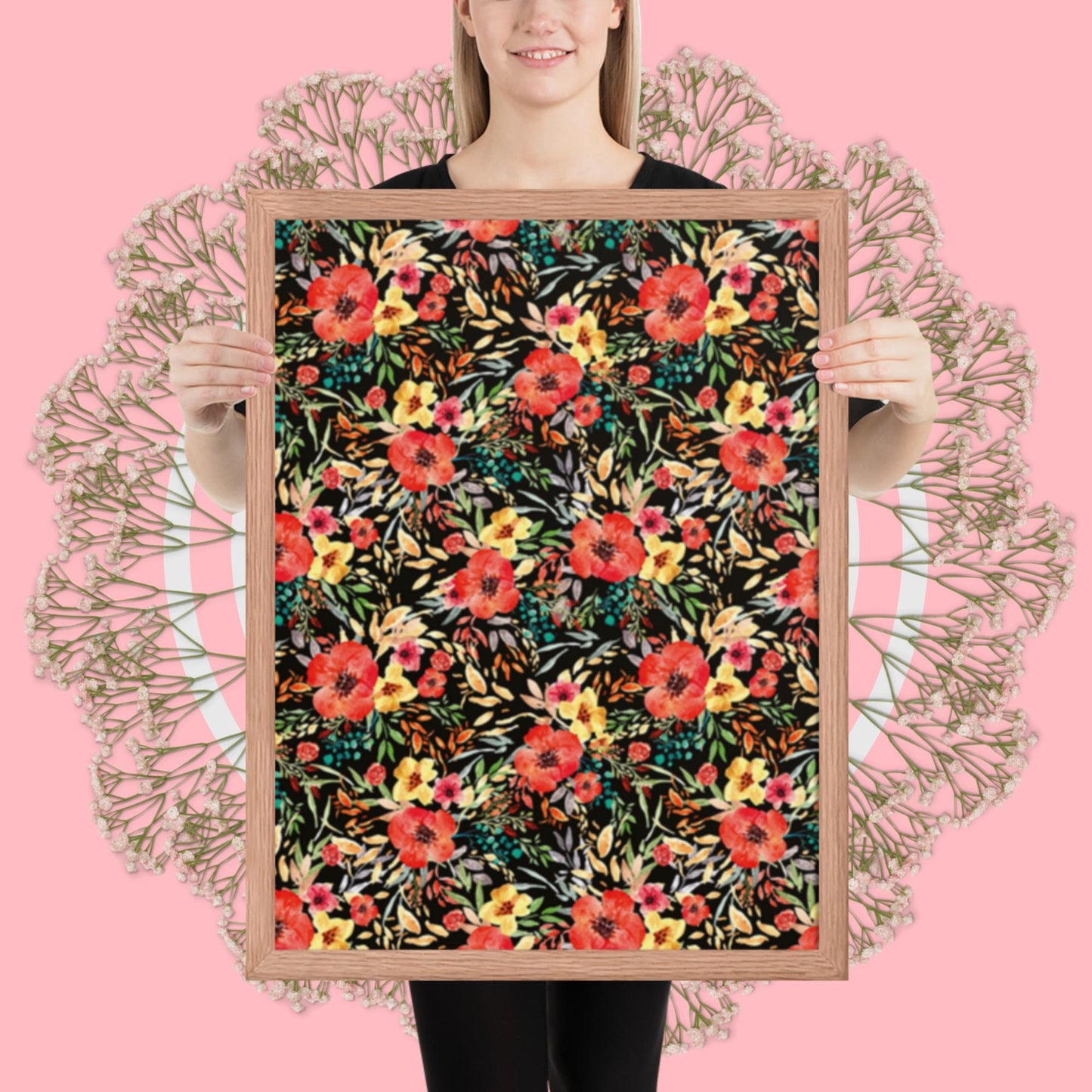 Pattern Art Framed Poster 44