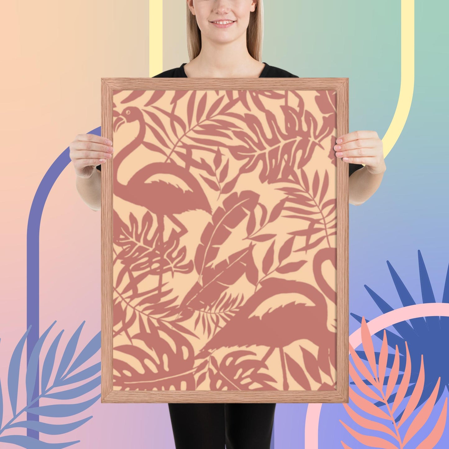 Pattern Art Framed Poster 54