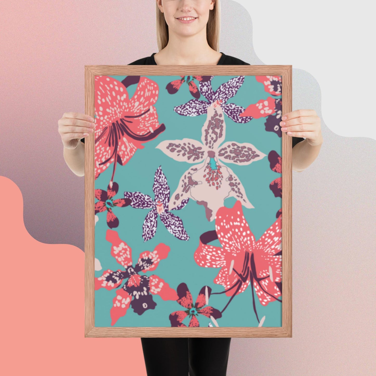 Pattern Art Framed Poster 60
