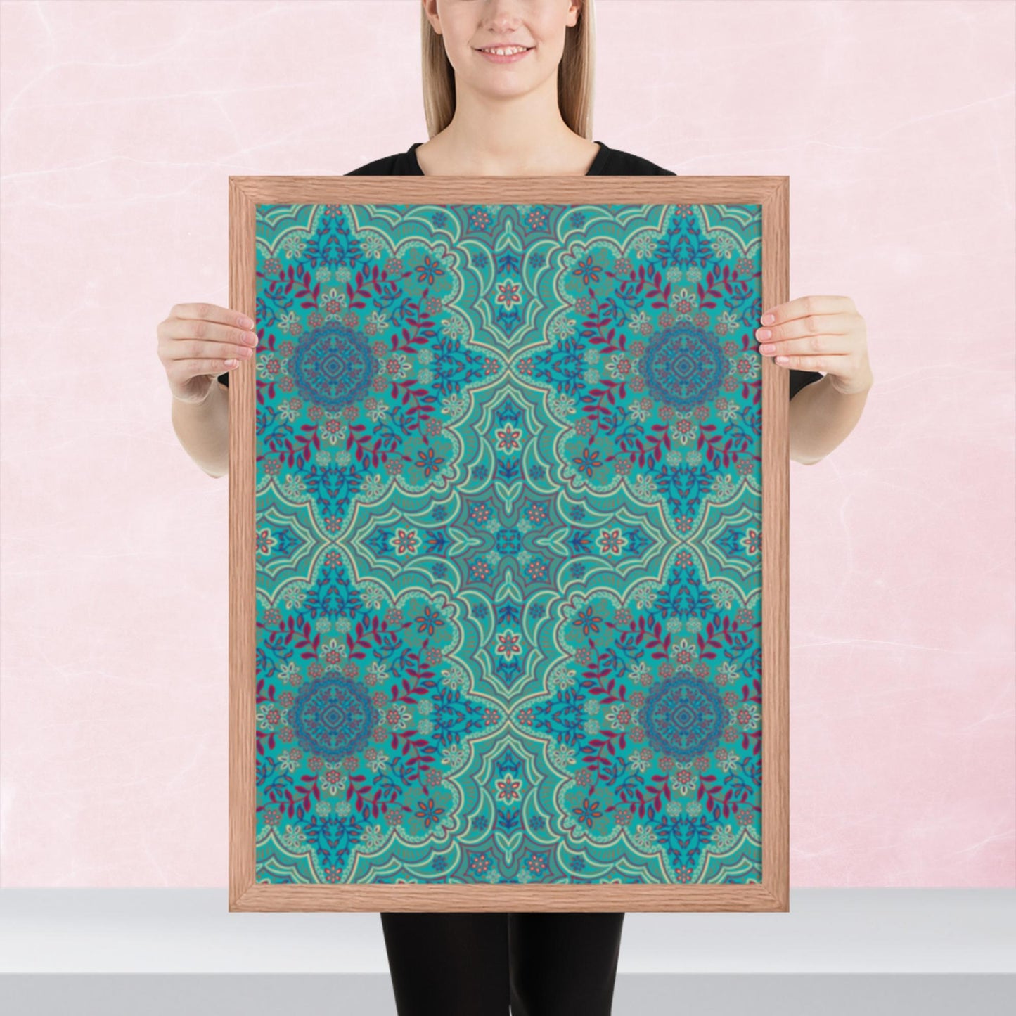Pattern Art Framed Poster 64