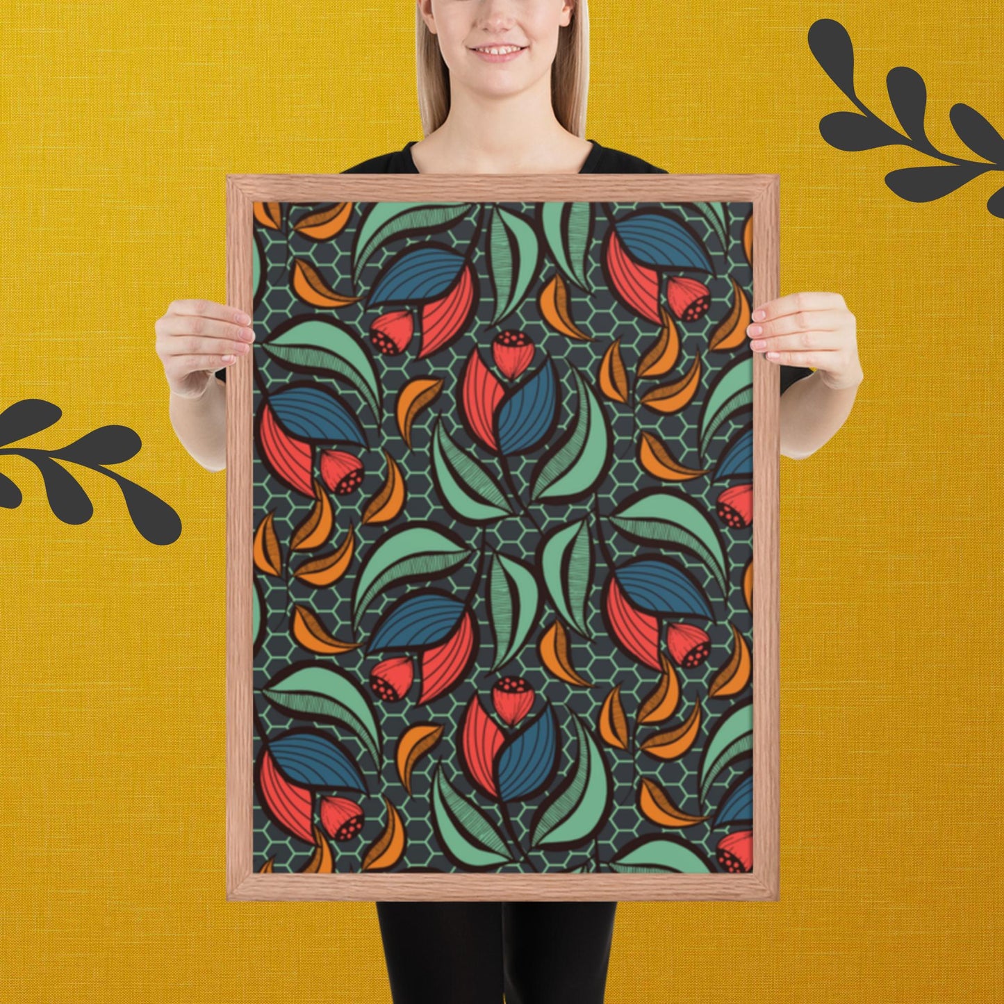 Pattern Art Framed Poster 65