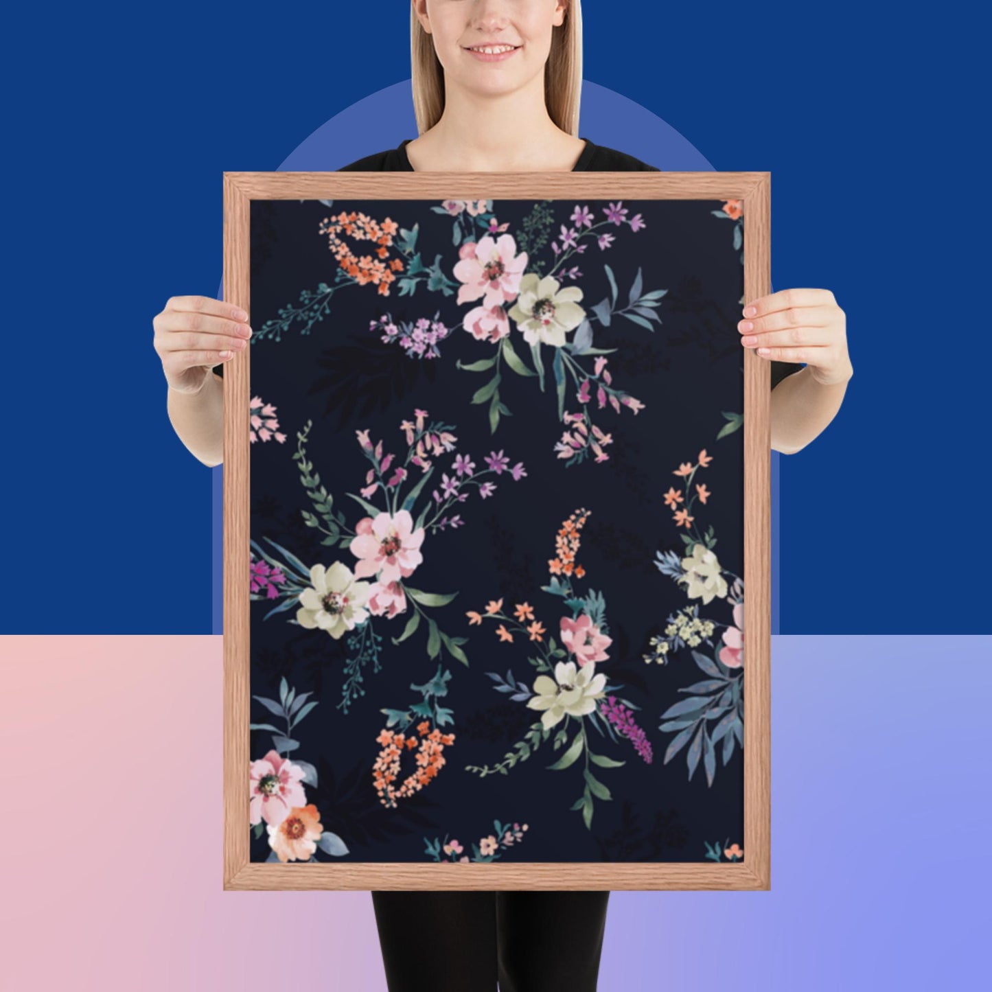 Pattern Art Framed Poster 100