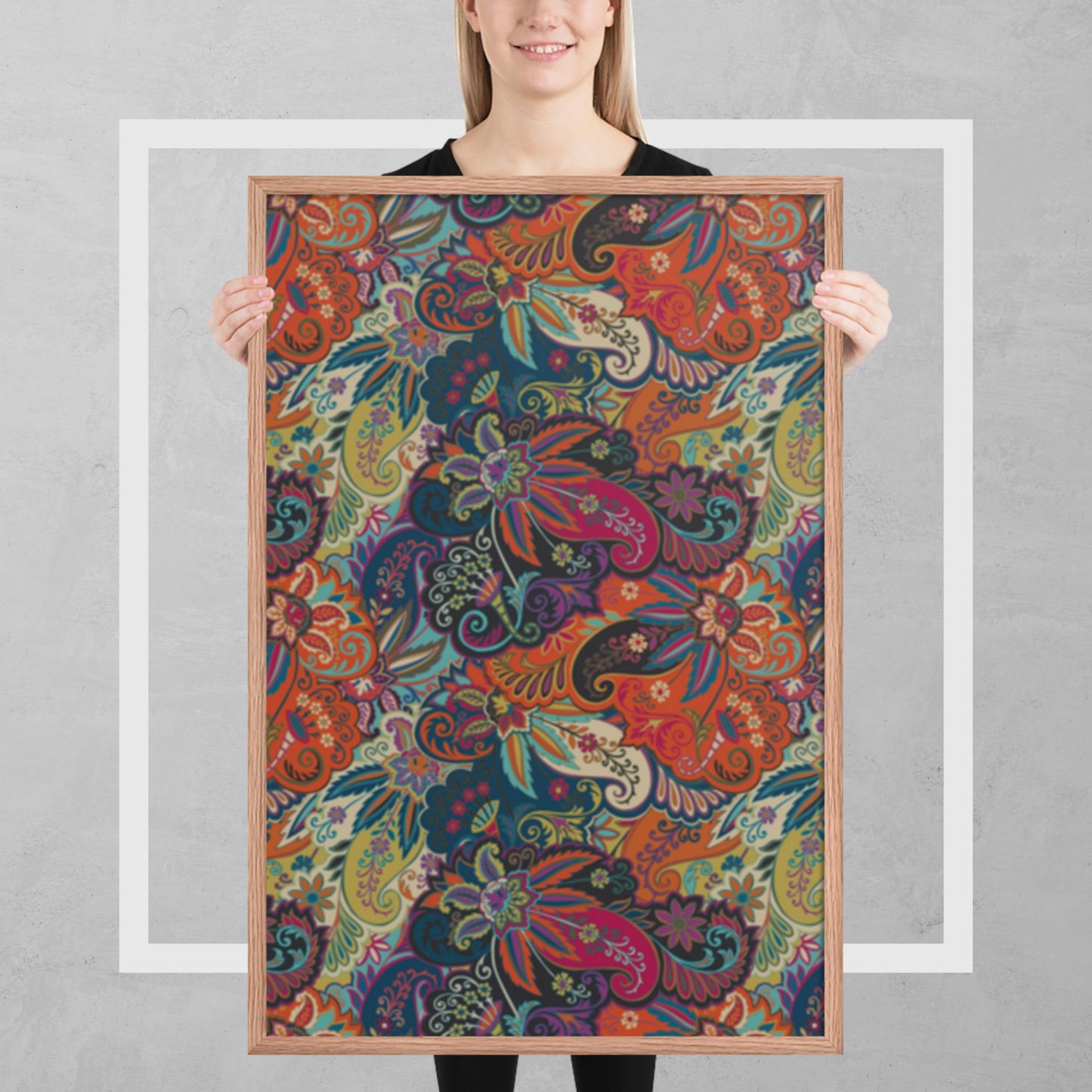 Pattern Art Framed Poster 8