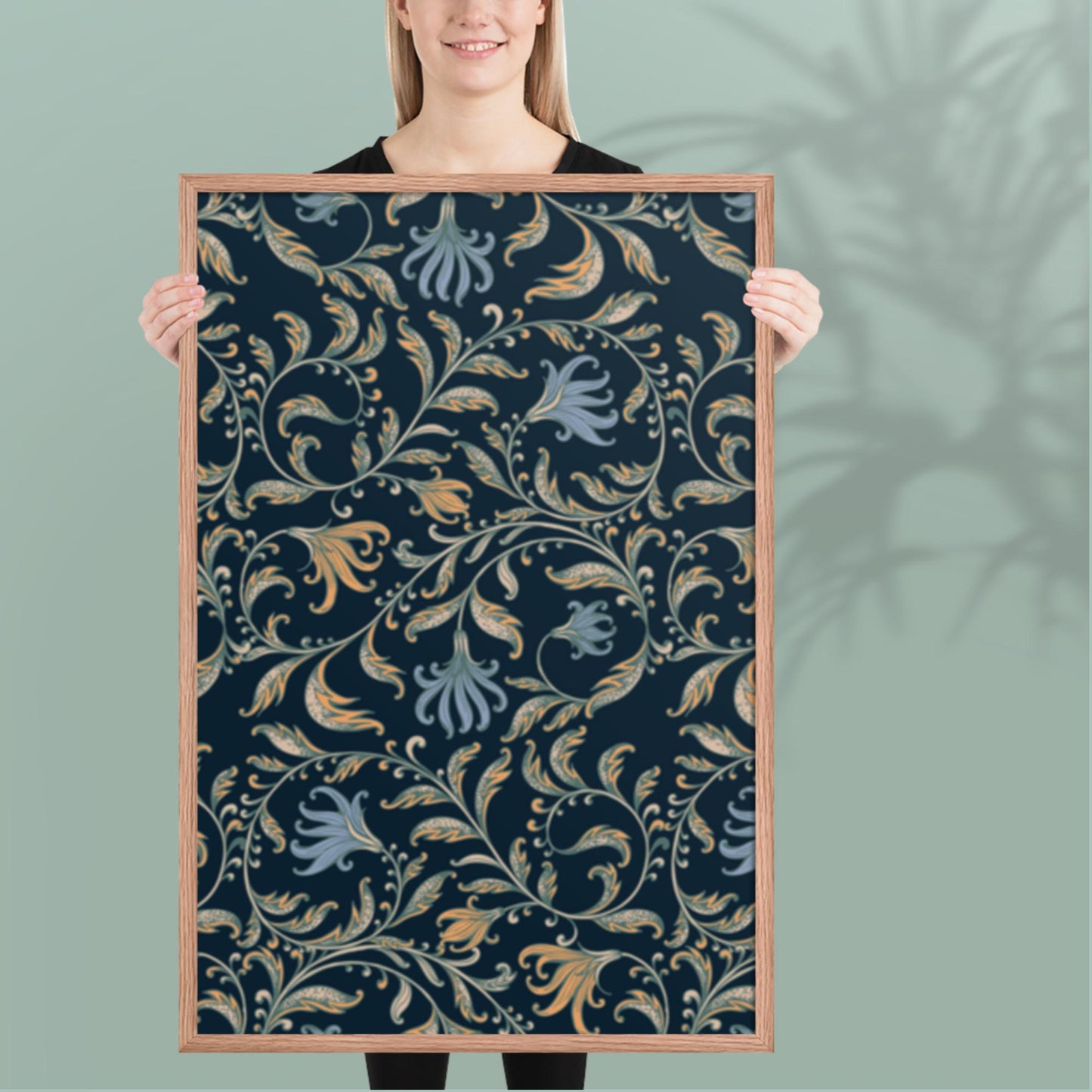 Pattern Art Framed Poster 17