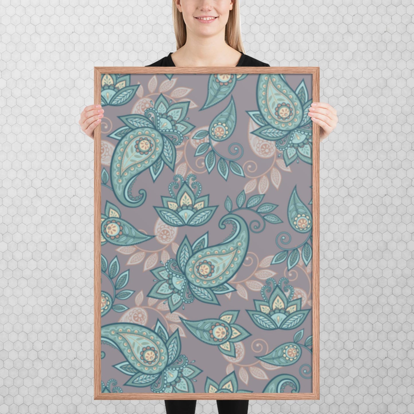 Pattern Art Framed Poster 18