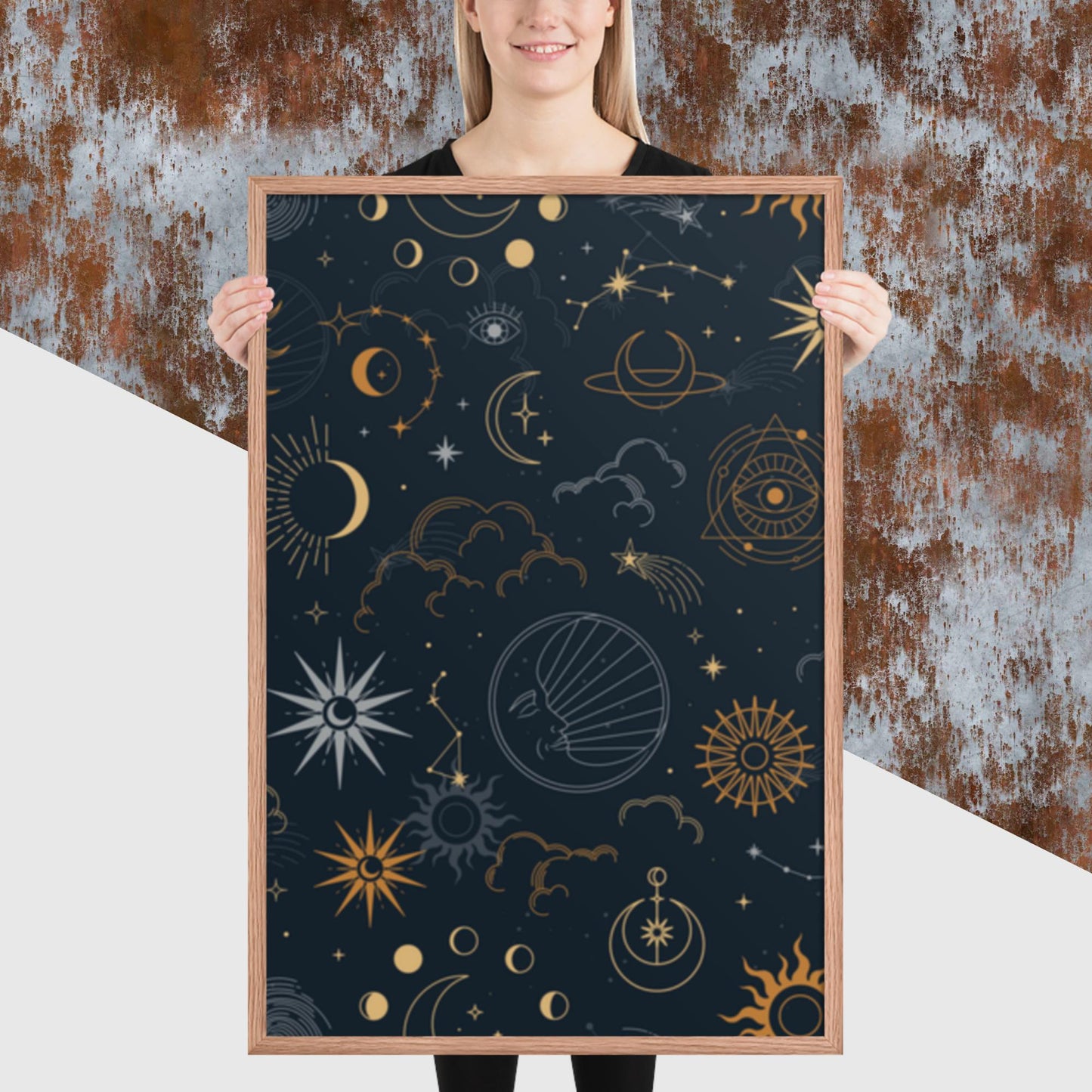 Pattern Art Framed Poster 19