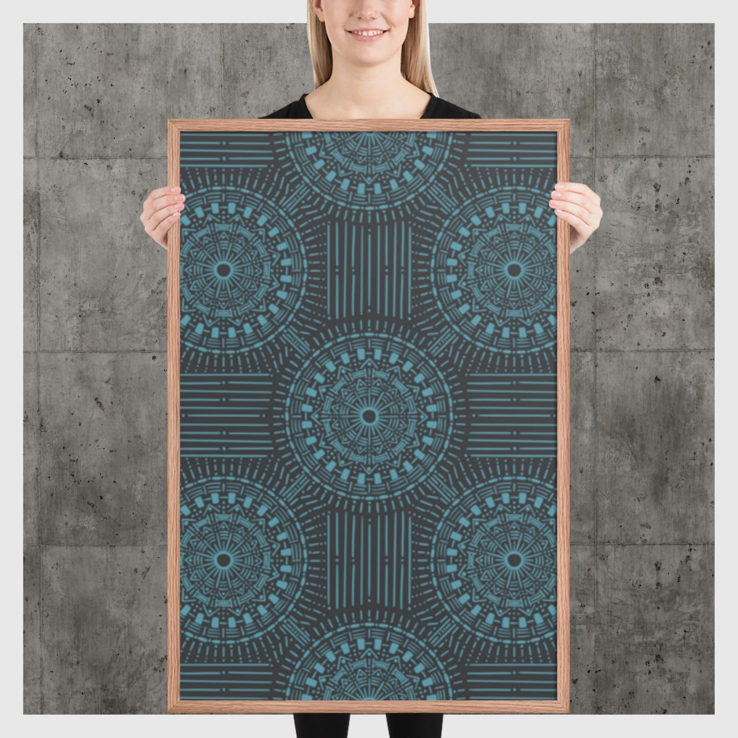 Pattern Art Framed Poster 24