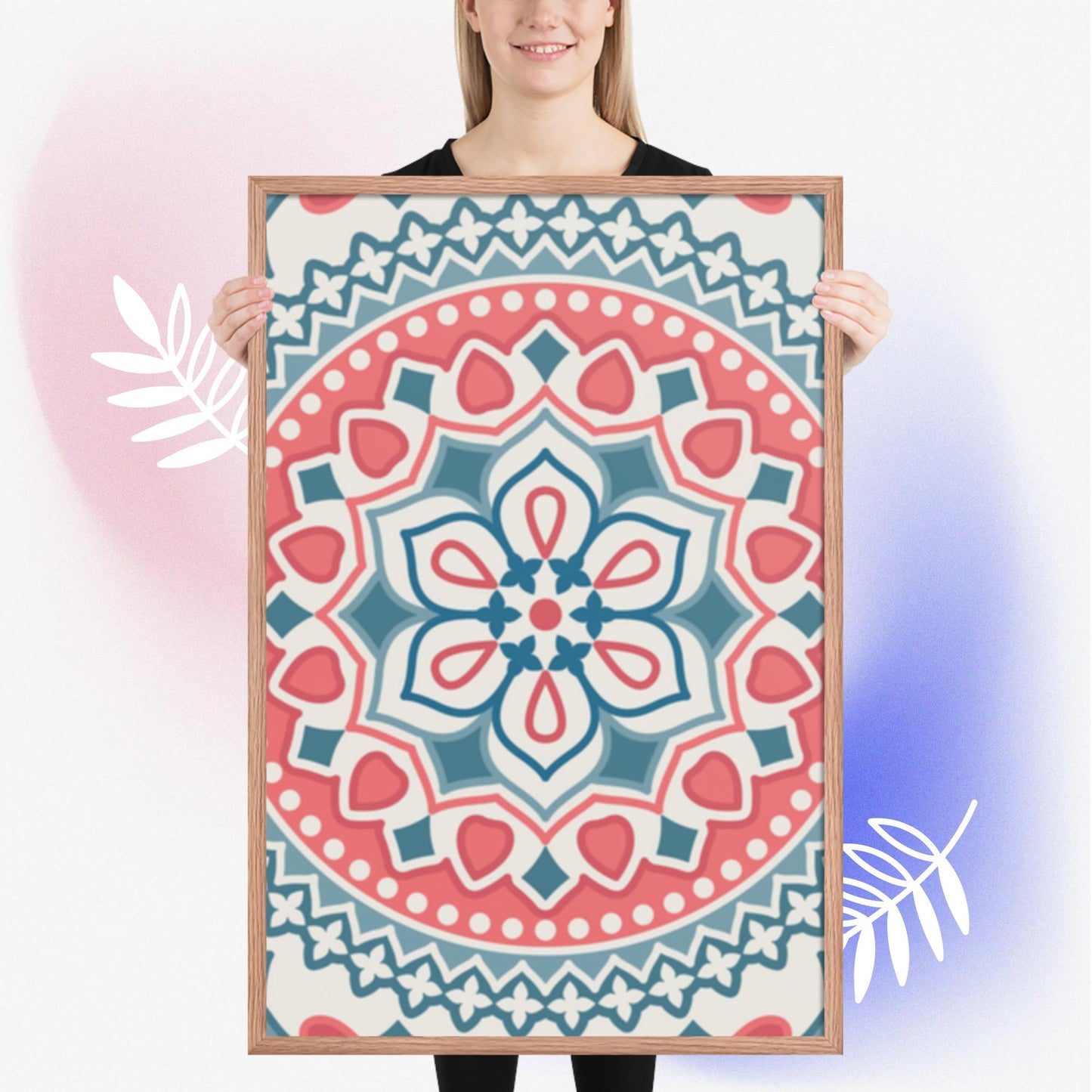 Pattern Art Framed Poster 34