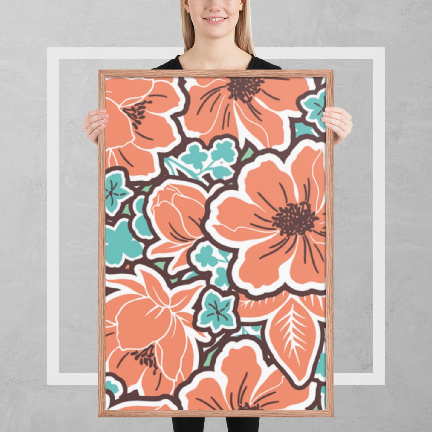 Pattern Art Framed Poster 37