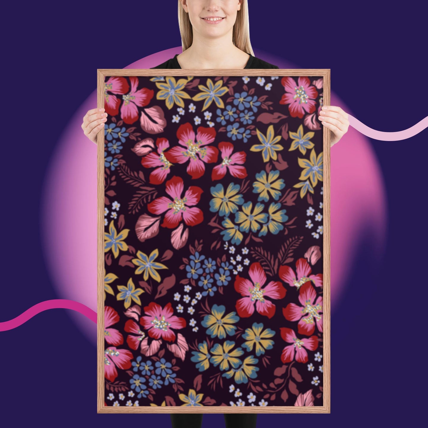 Pattern Art Framed Poster 39