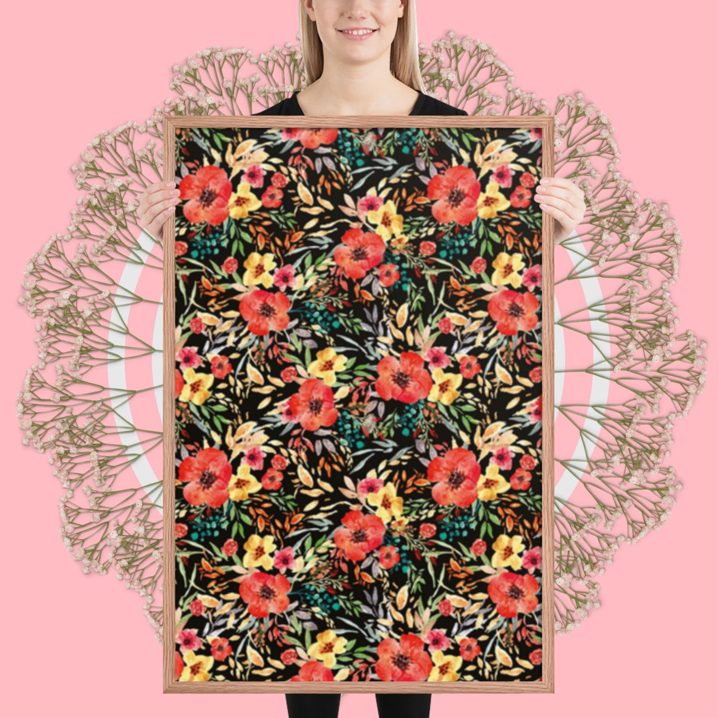 Pattern Art Framed Poster 44