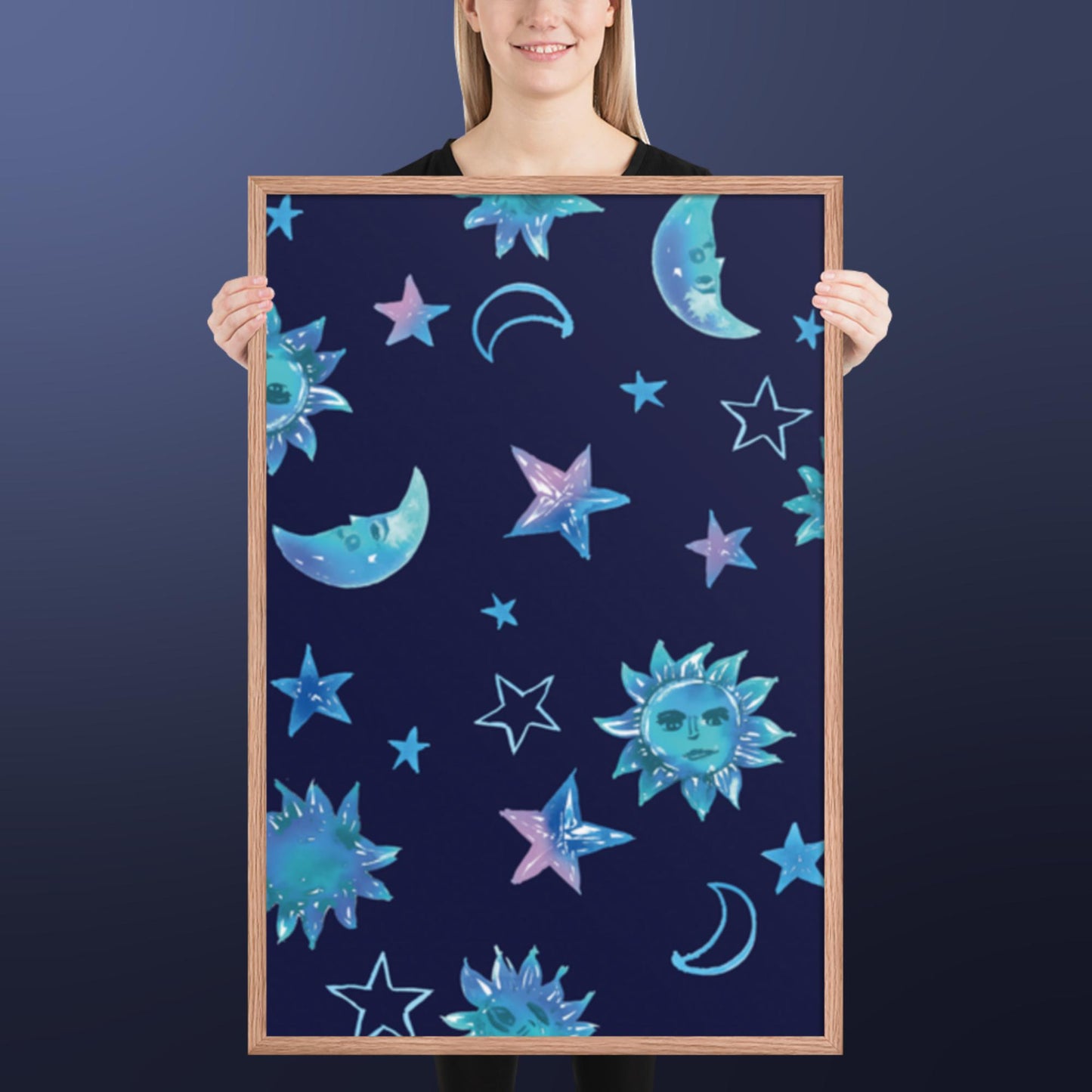 Pattern Art Framed Poster 48