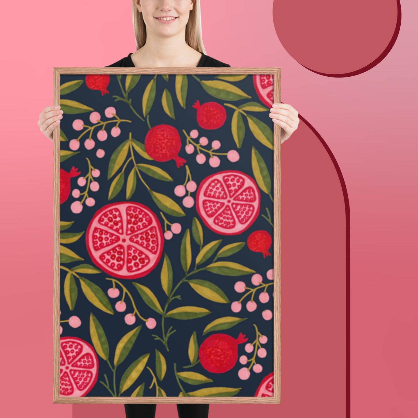 Pattern Art Framed Poster 50