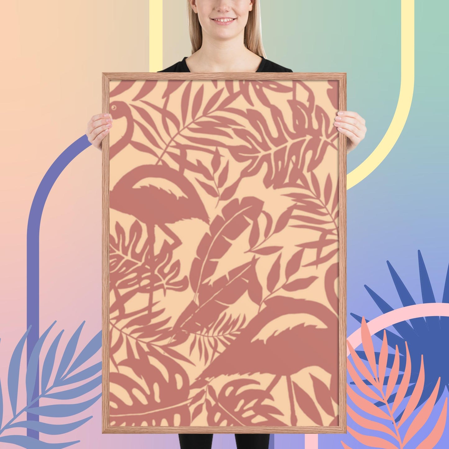 Pattern Art Framed Poster 54
