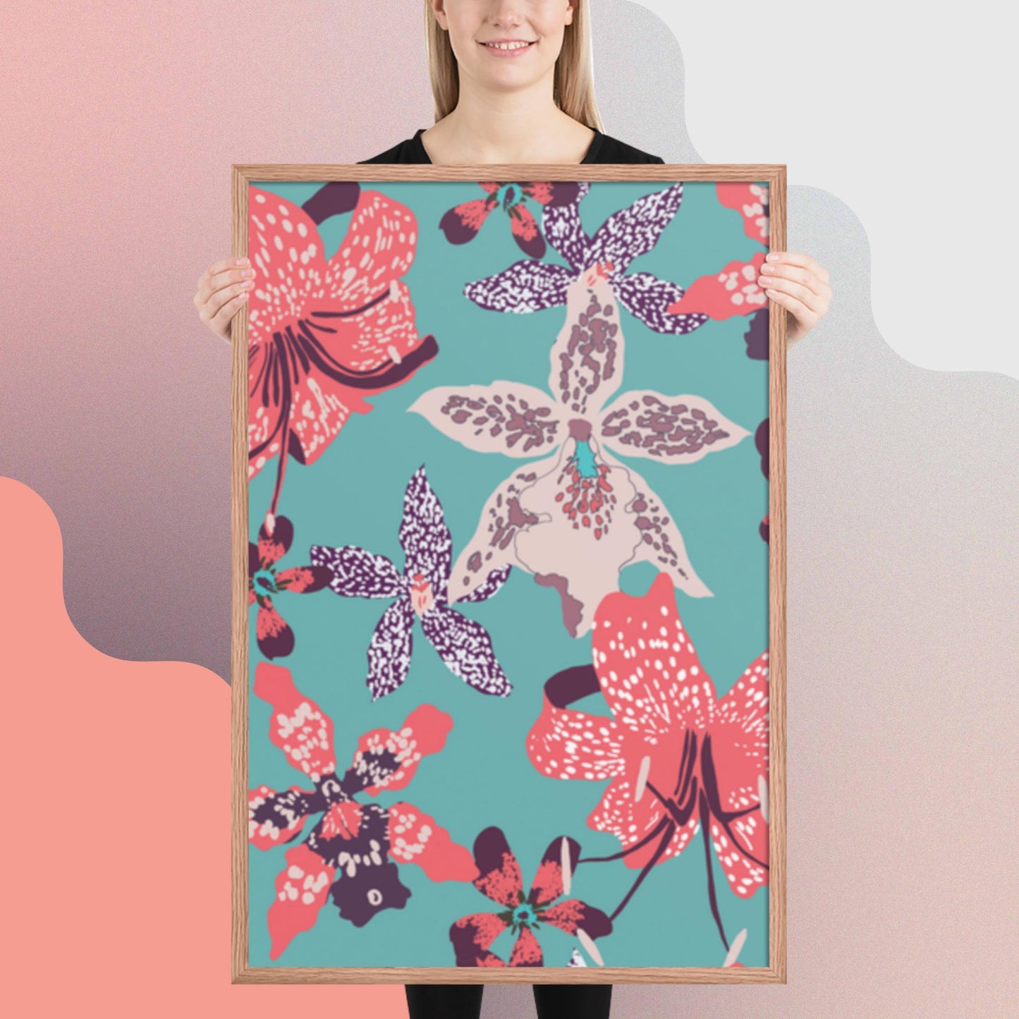 Pattern Art Framed Poster 60