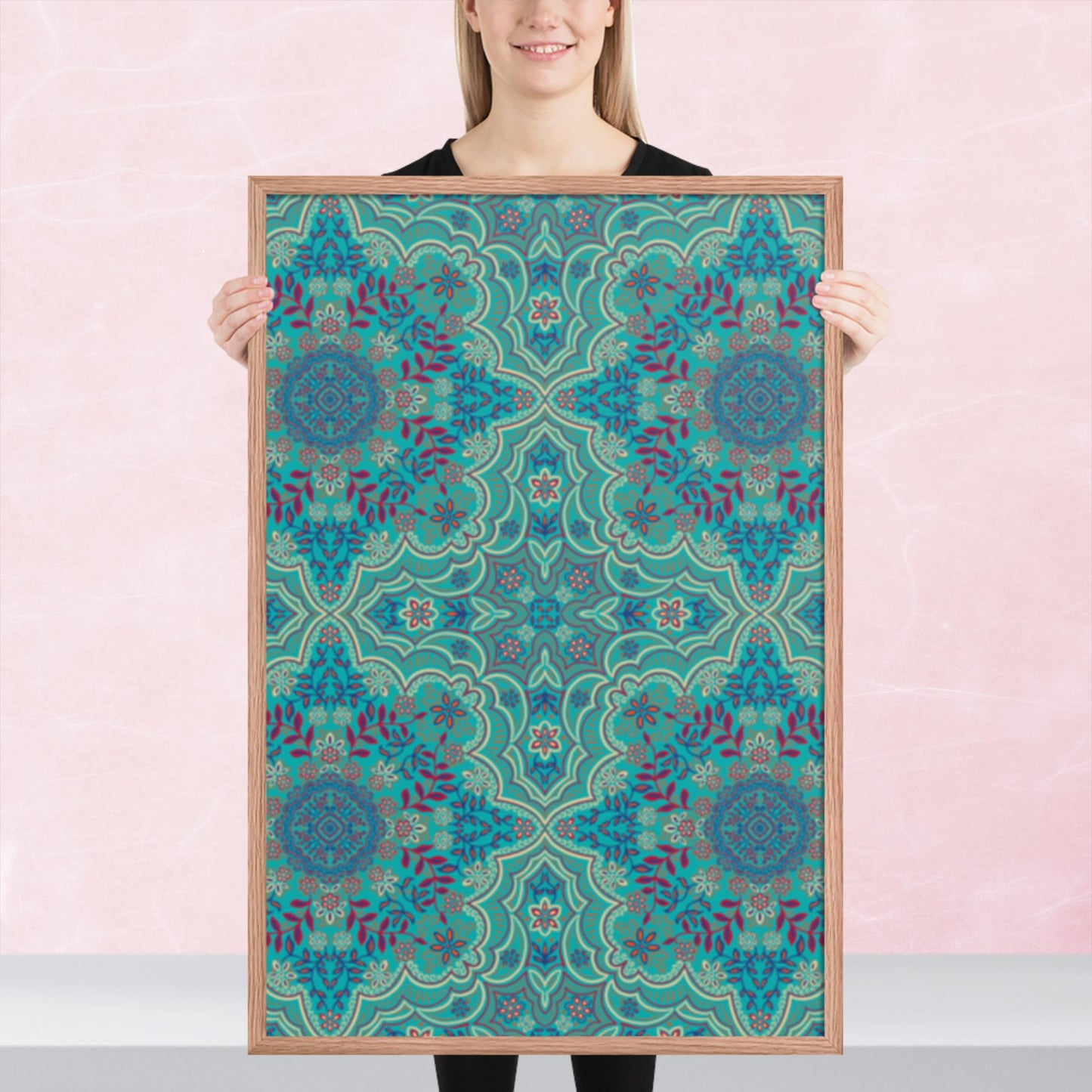 Pattern Art Framed Poster 64