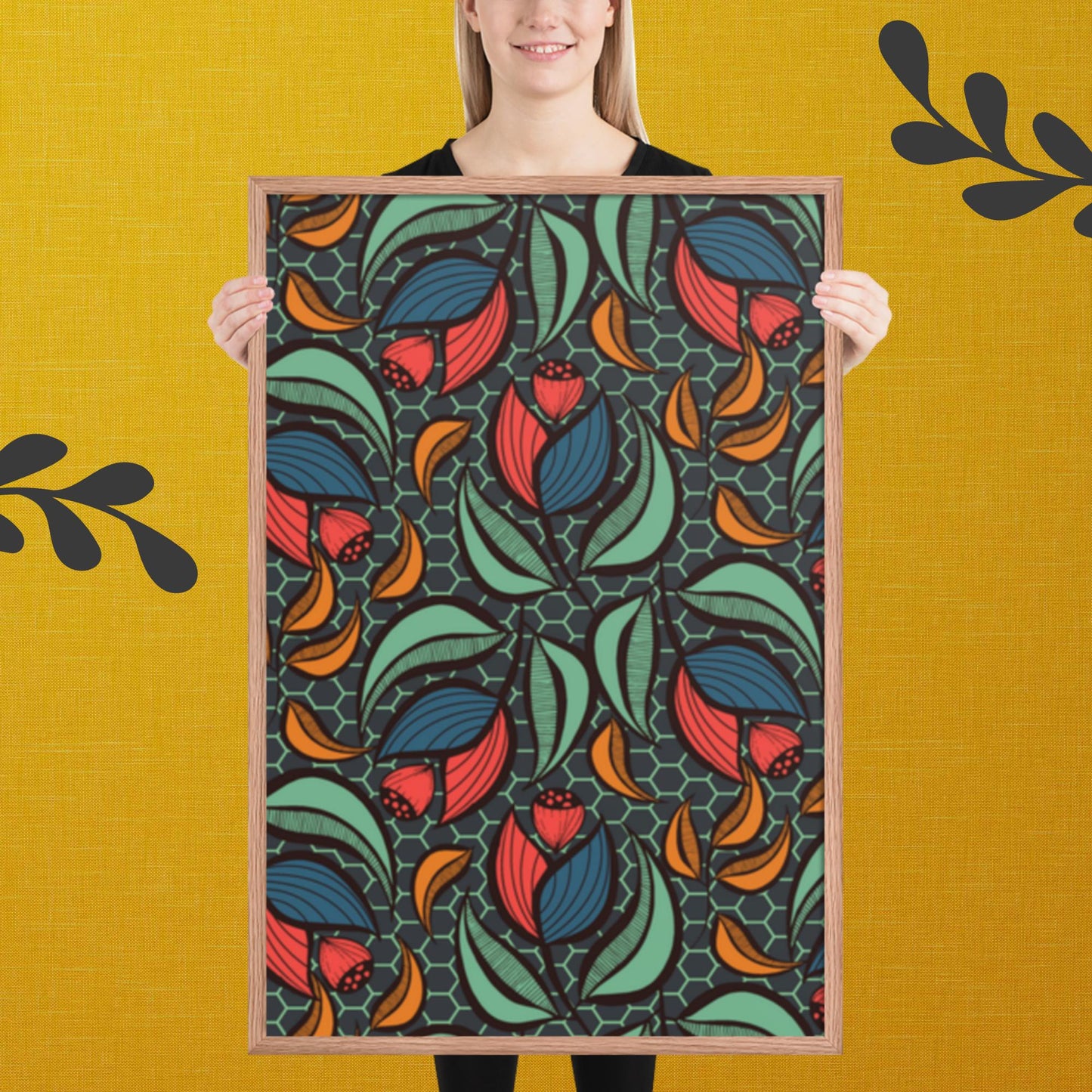 Pattern Art Framed Poster 65