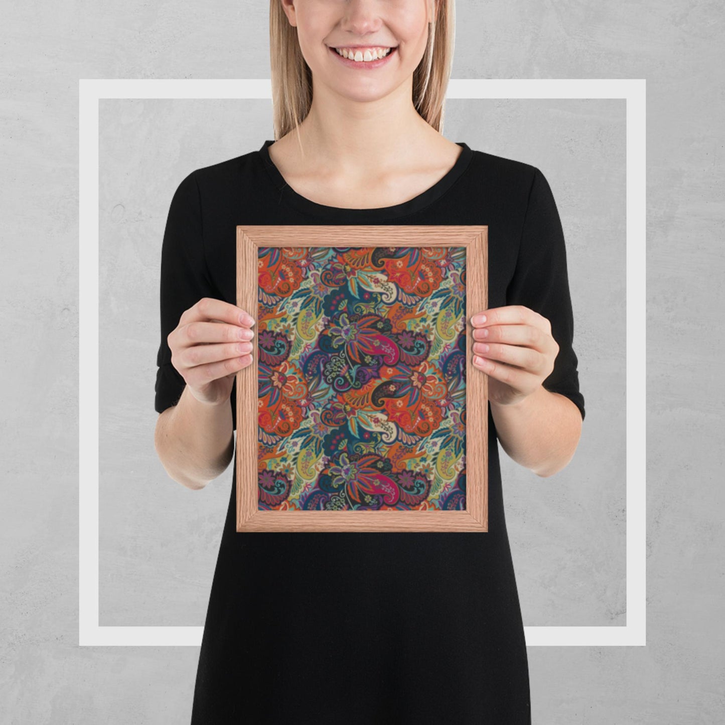 Pattern Art Framed Poster 8