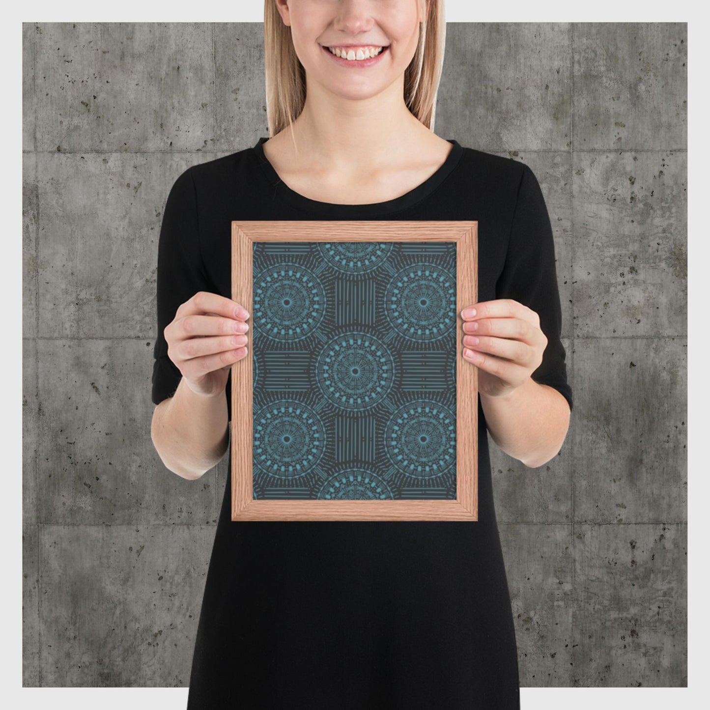 Pattern Art Framed Poster 24