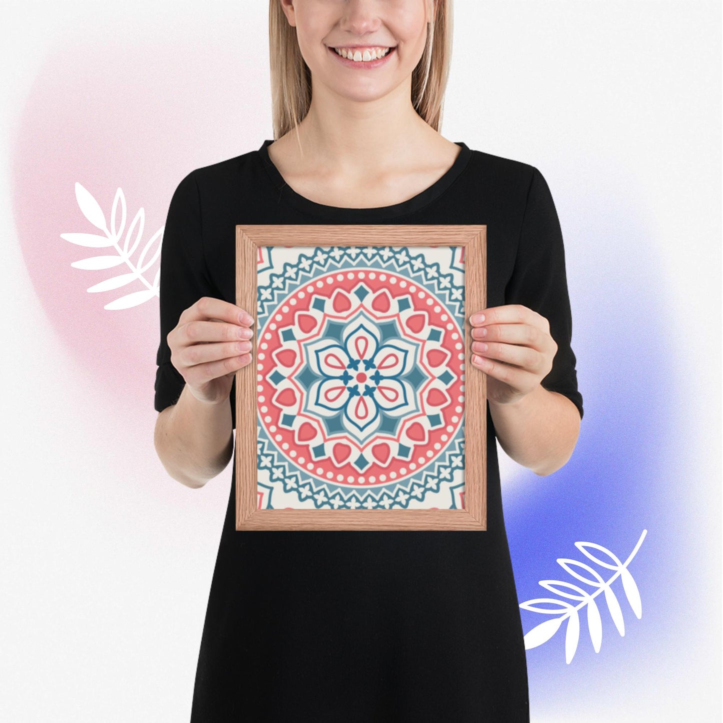 Pattern Art Framed Poster 34