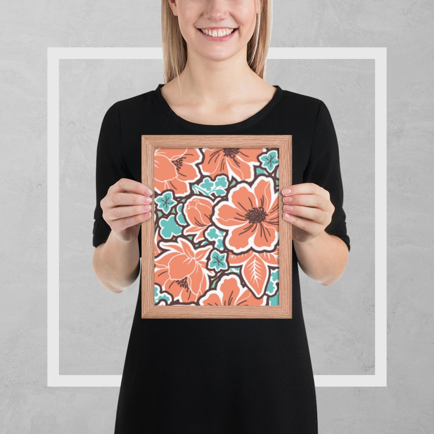 Pattern Art Framed Poster 37