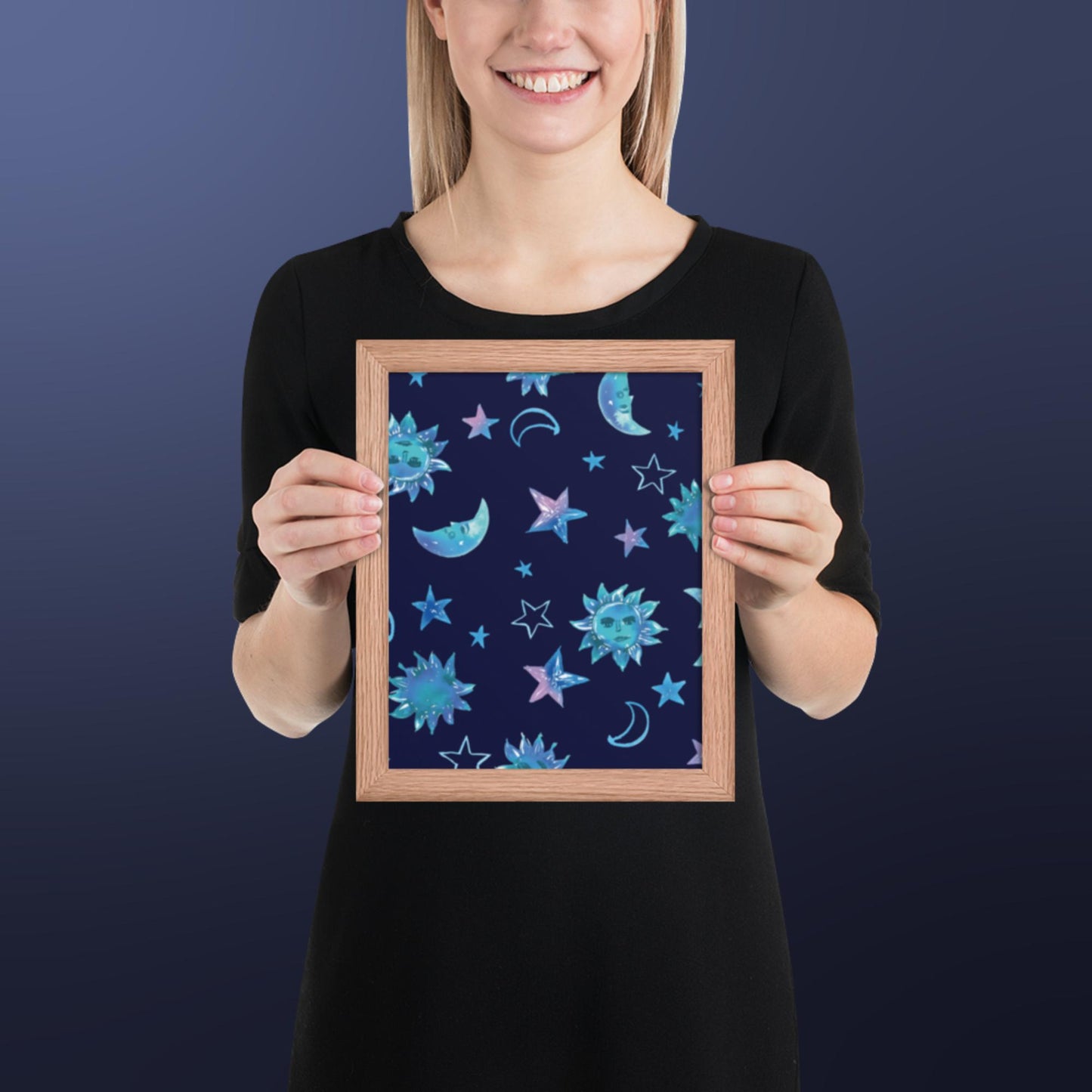Pattern Art Framed Poster 48