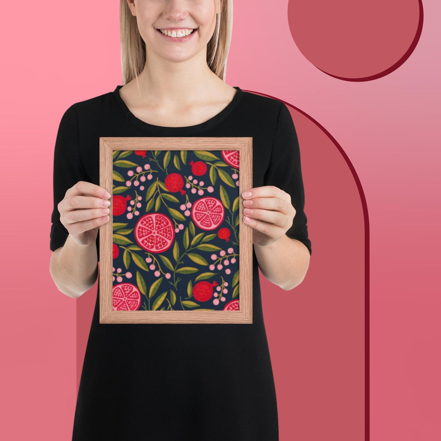 Pattern Art Framed Poster 50