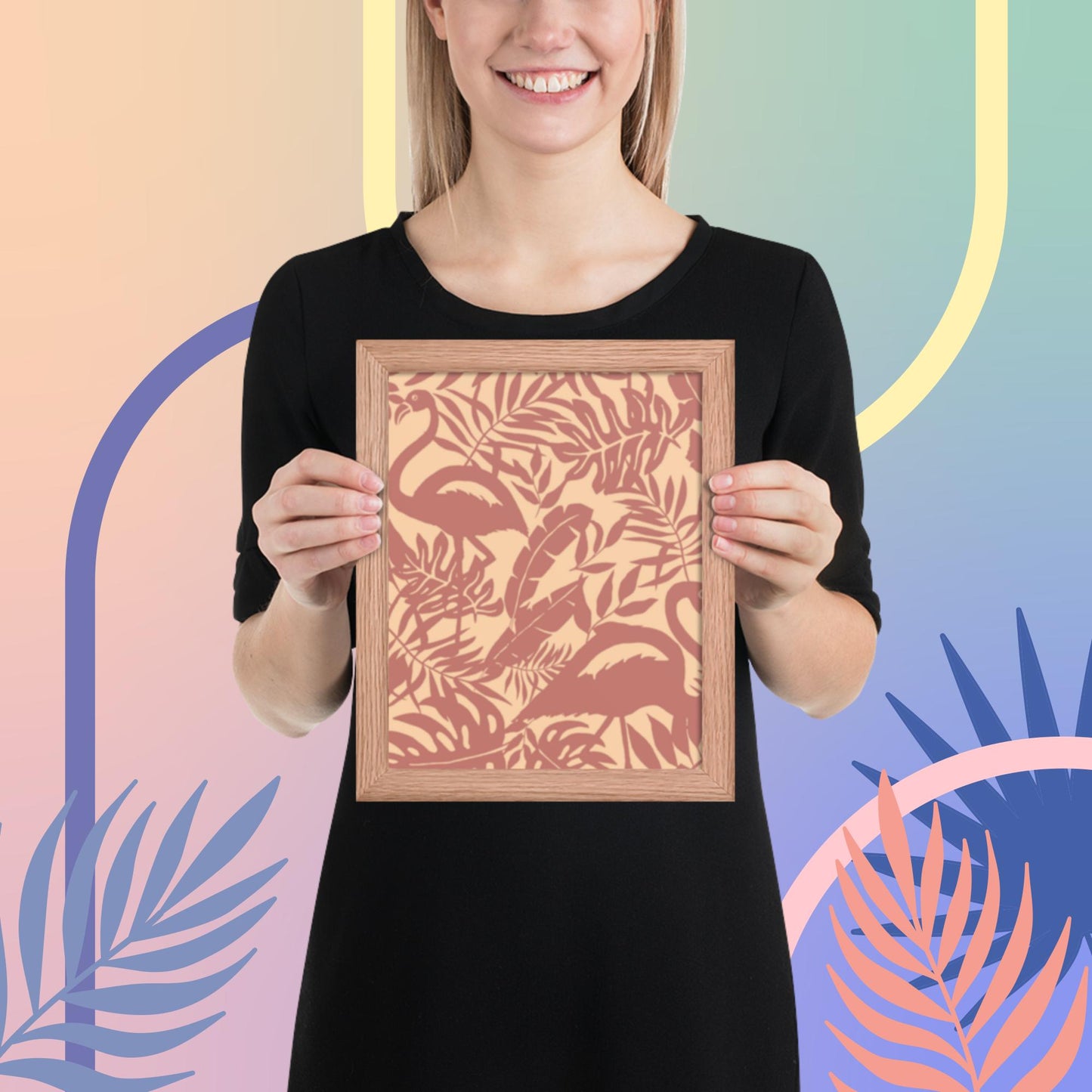 Pattern Art Framed Poster 54