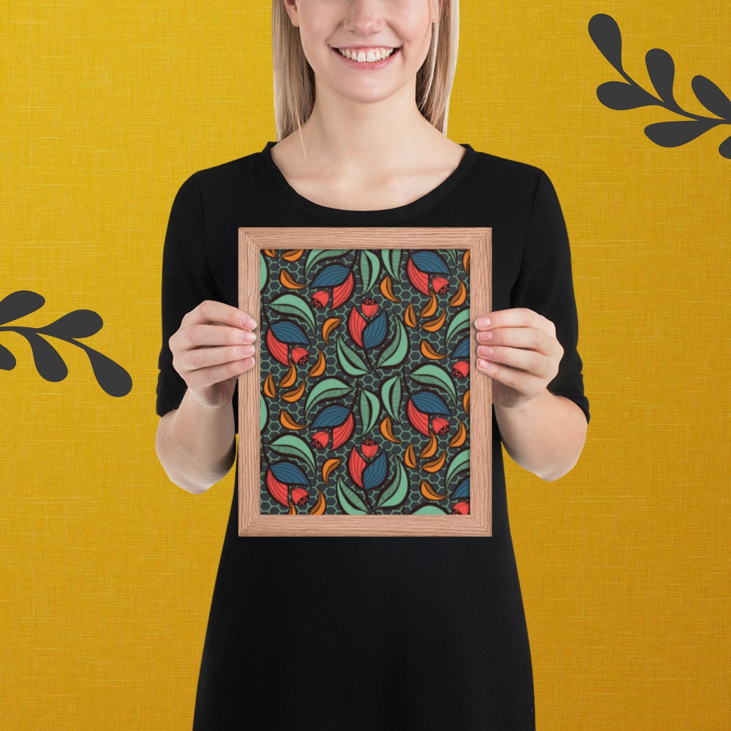 Pattern Art Framed Poster 65