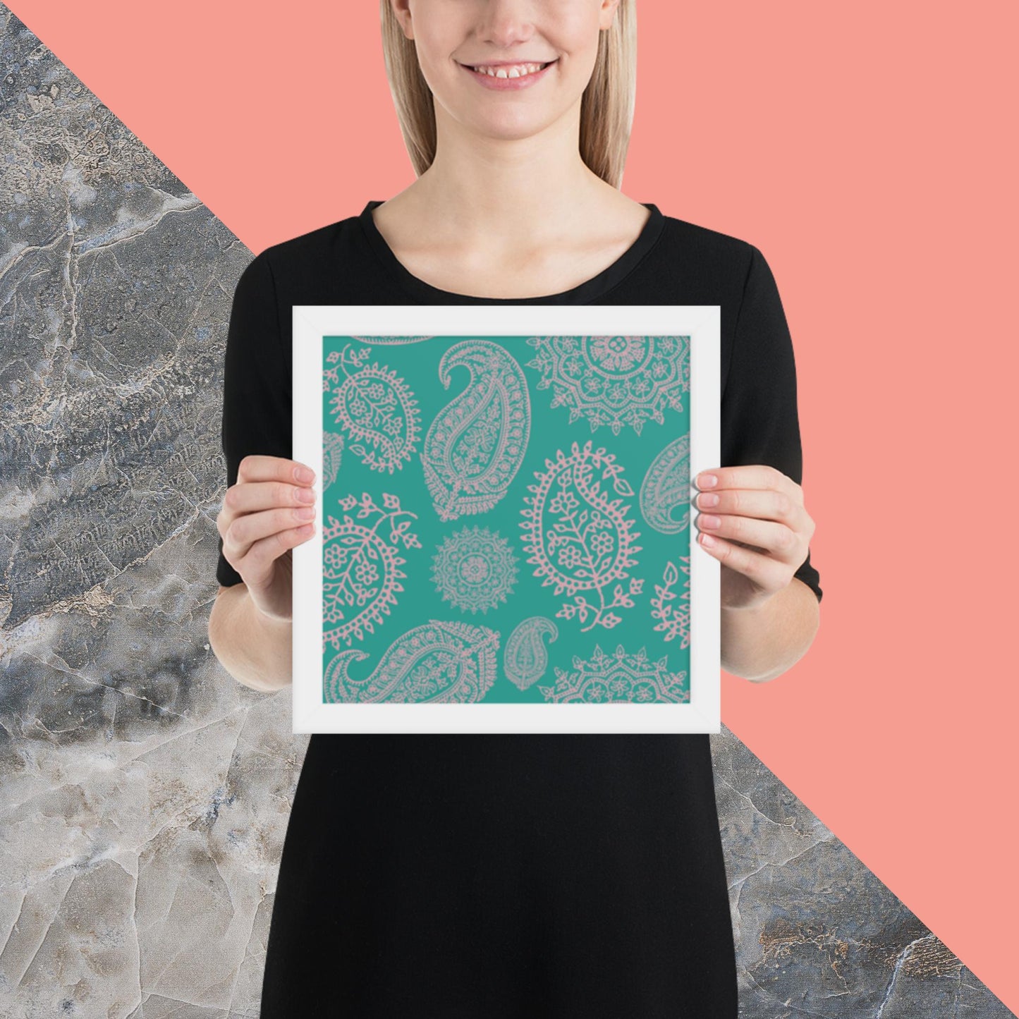 Pattern Art Framed Poster 1