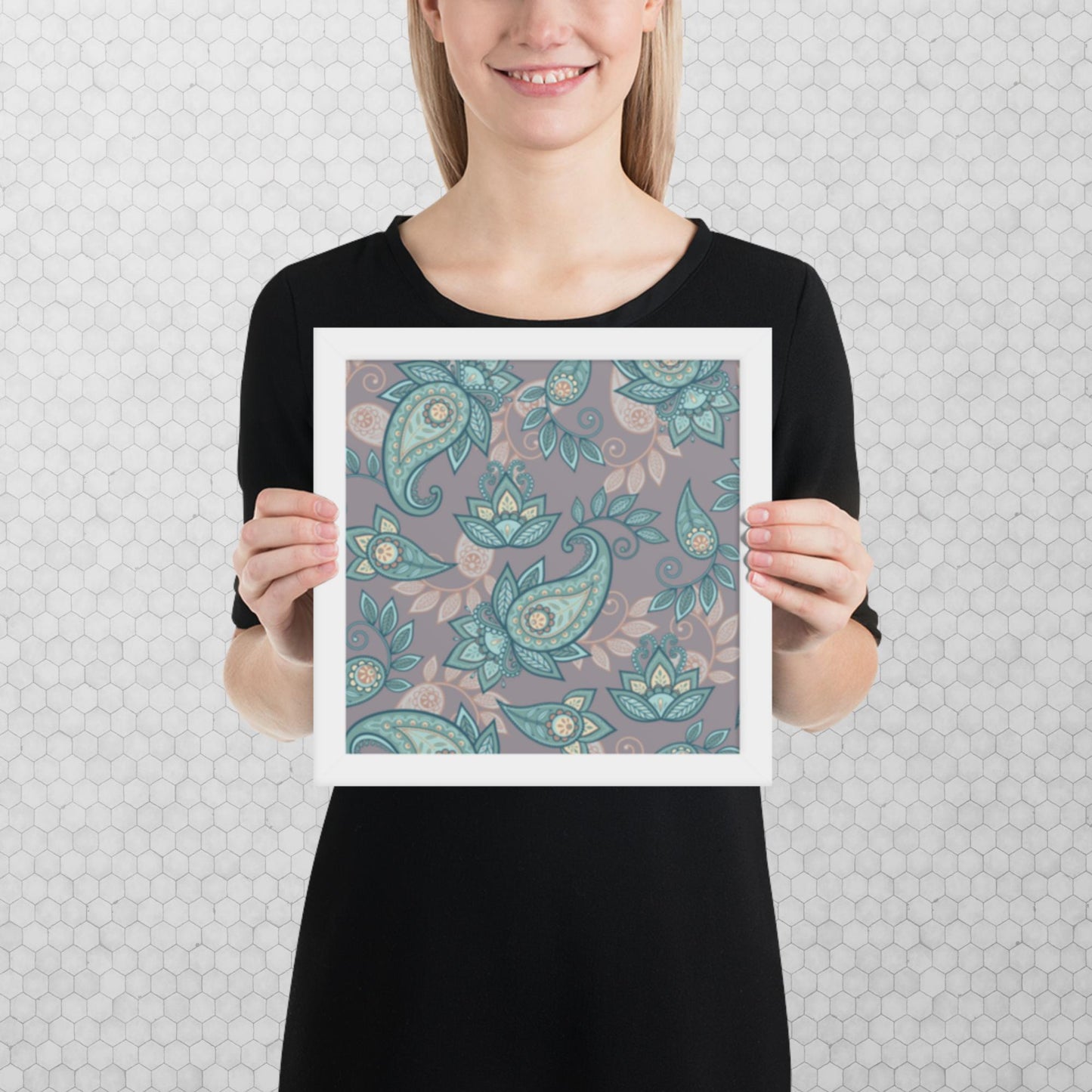Pattern Art Framed Poster 18
