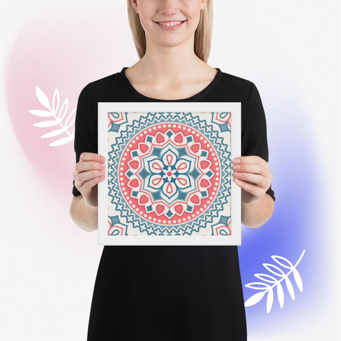 Pattern Art Framed Poster 34