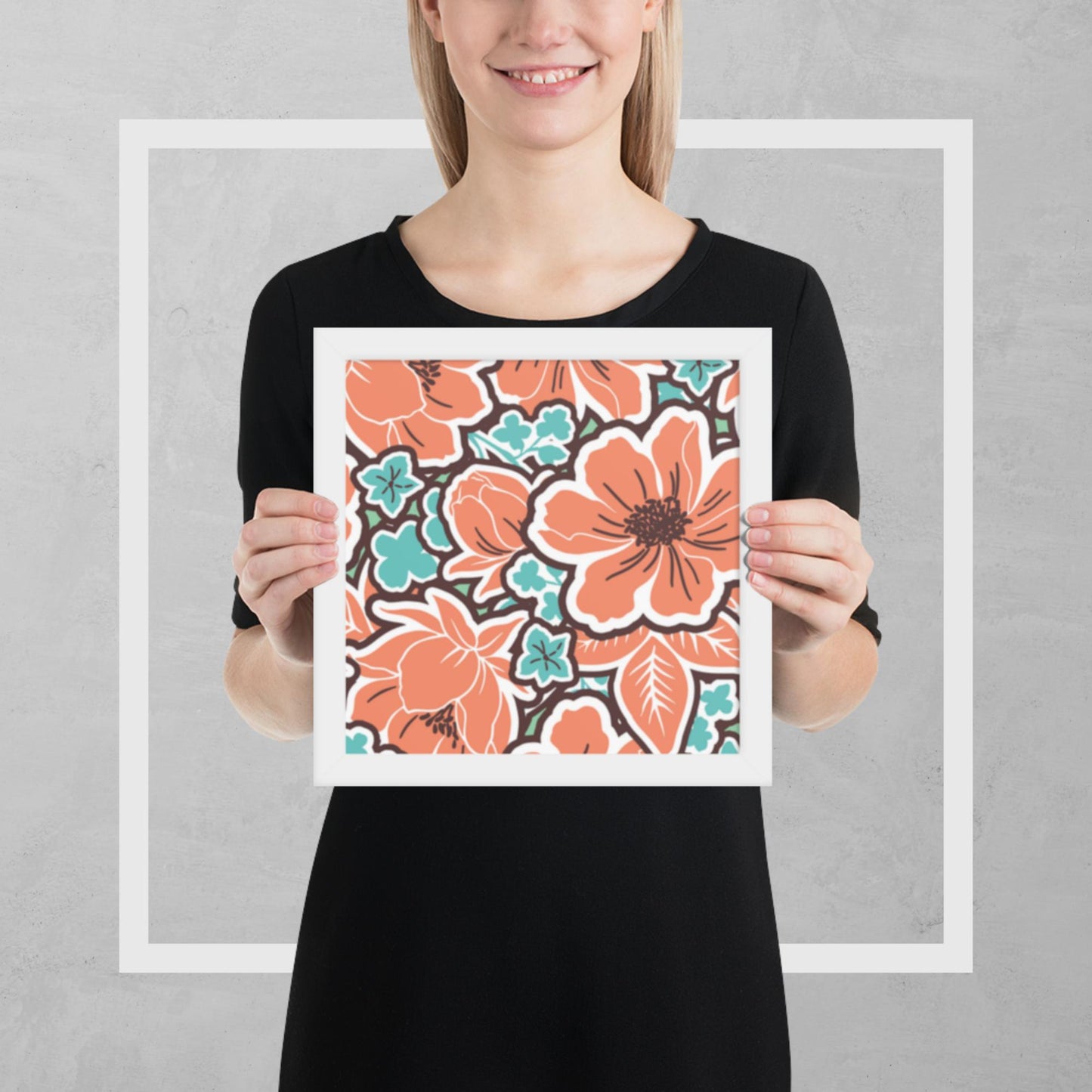 Pattern Art Framed Poster 37
