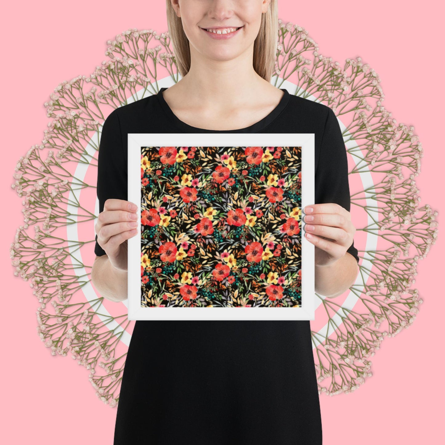 Pattern Art Framed Poster 44