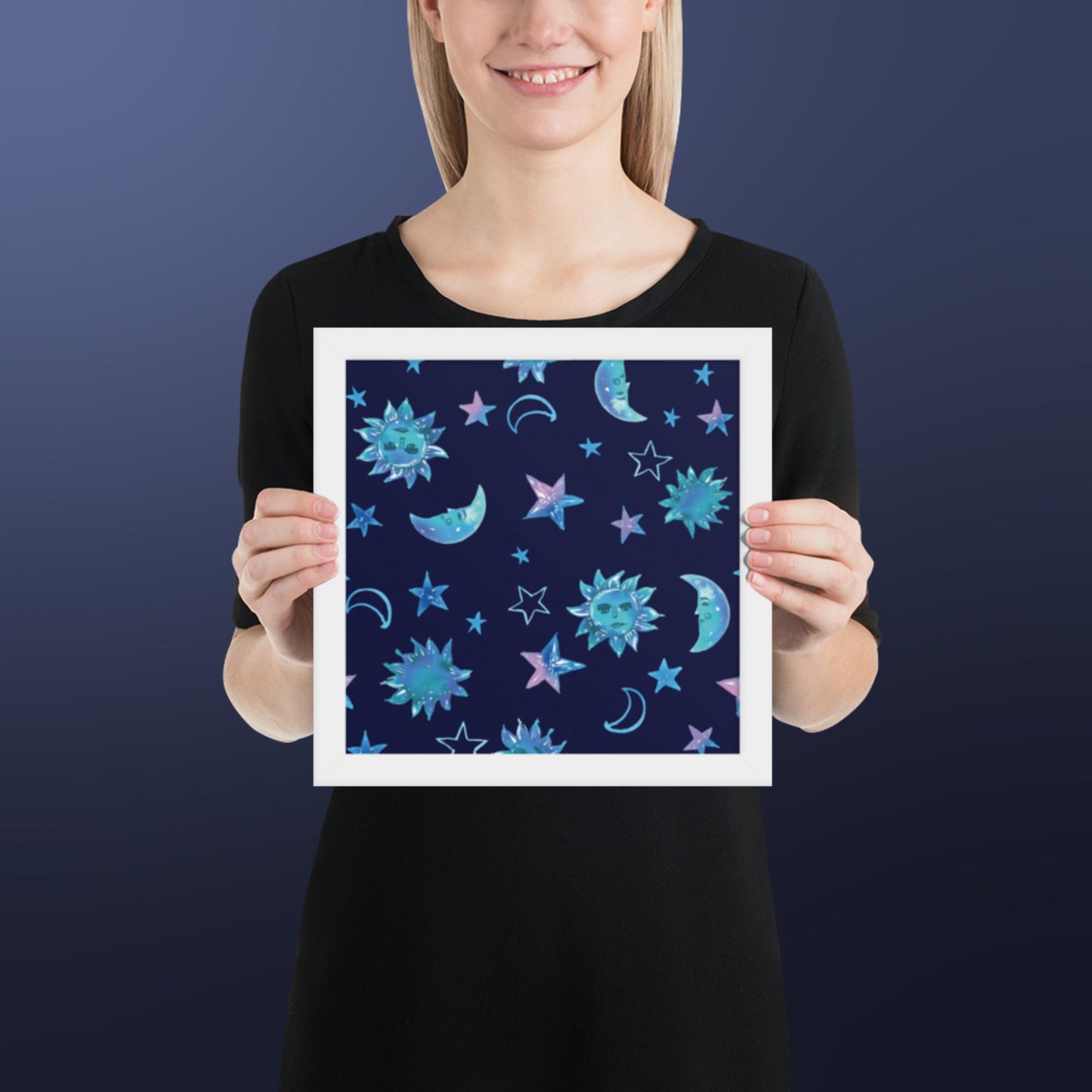 Pattern Art Framed Poster 48